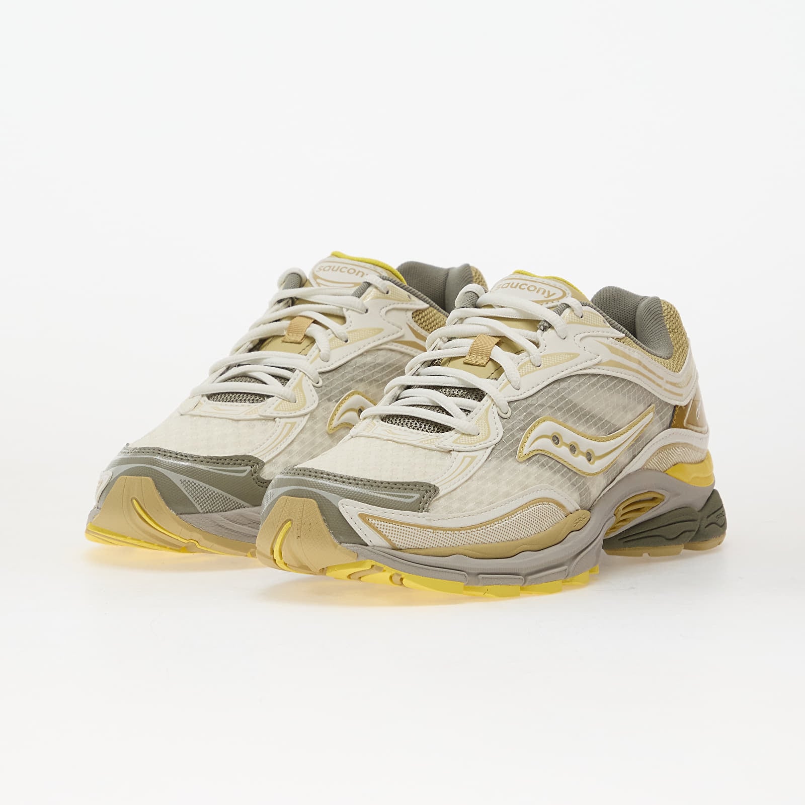 Turnschuhe und Schuhe für Männer Saucony Progrid Omni 9 Ivory/ Moss