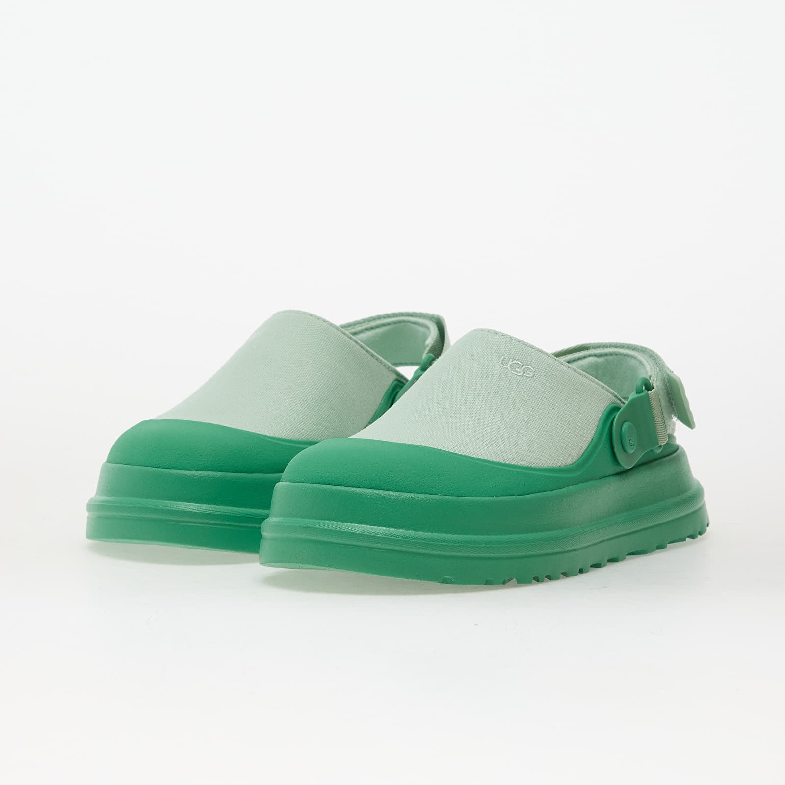 Tofflor för kvinnor UGG W Goldenglow Canvas Clog Hummingbird