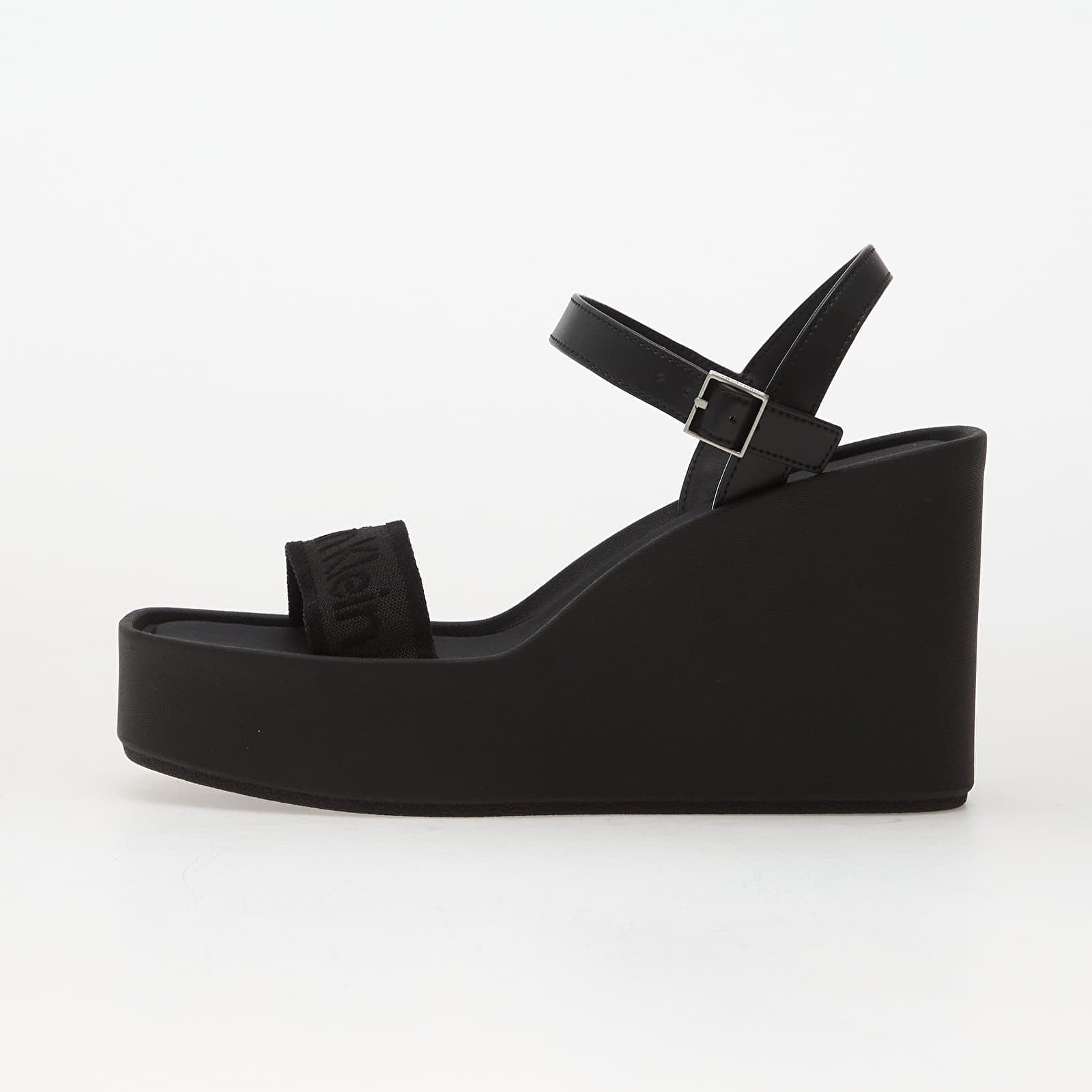Sneakers Calvin Klein Wedge 70 Sandal Webbin Black EUR 36
