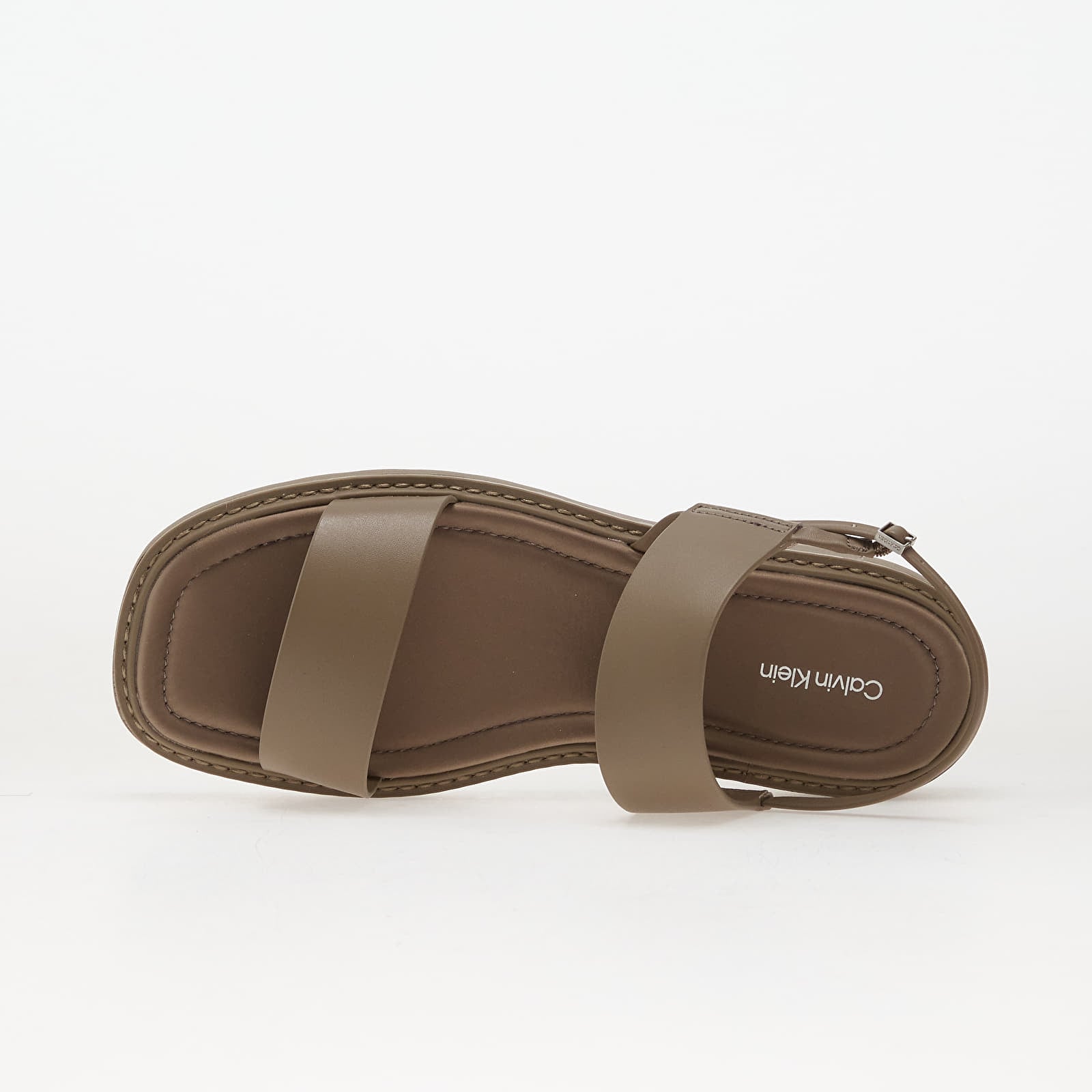 Women´s sandals Calvin Klein Sq Molded Sandal Slide Gray