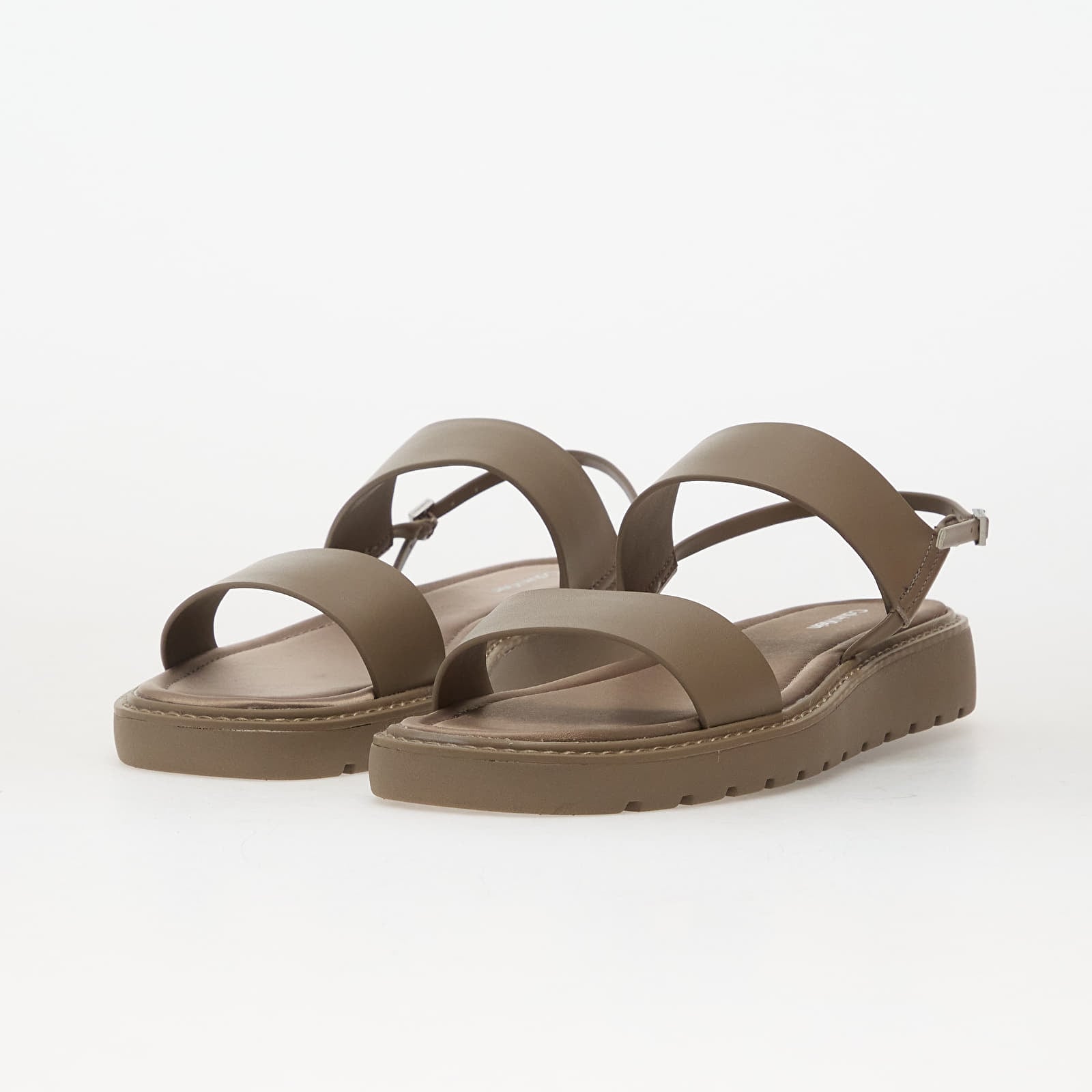 Women´s sandals Calvin Klein Sq Molded Sandal Slide Gray