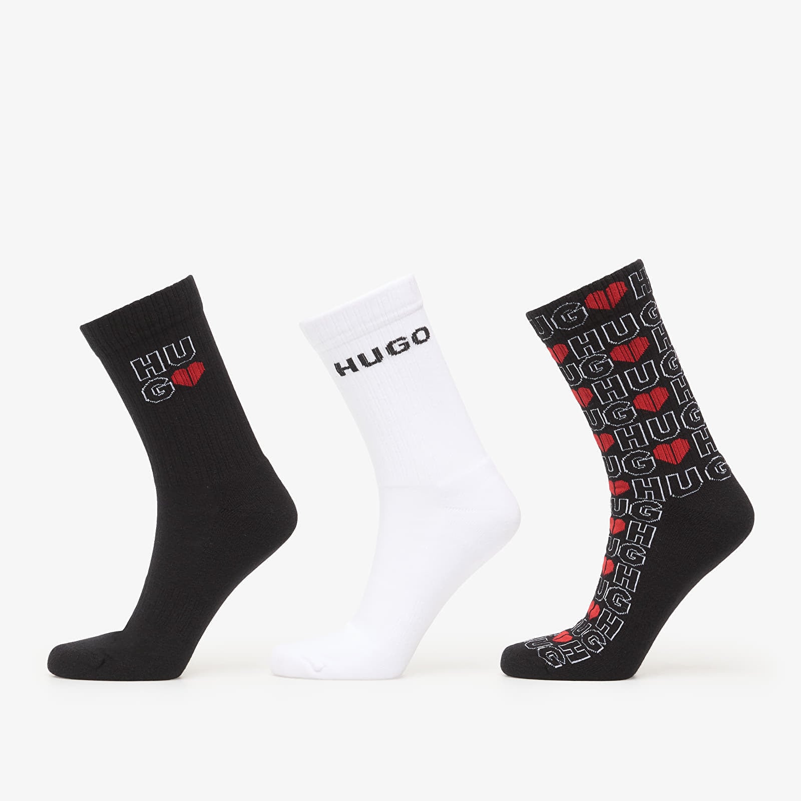 Hugo Boss 3-Pack Qs Valentine Cc Excalibur Grey 43-46