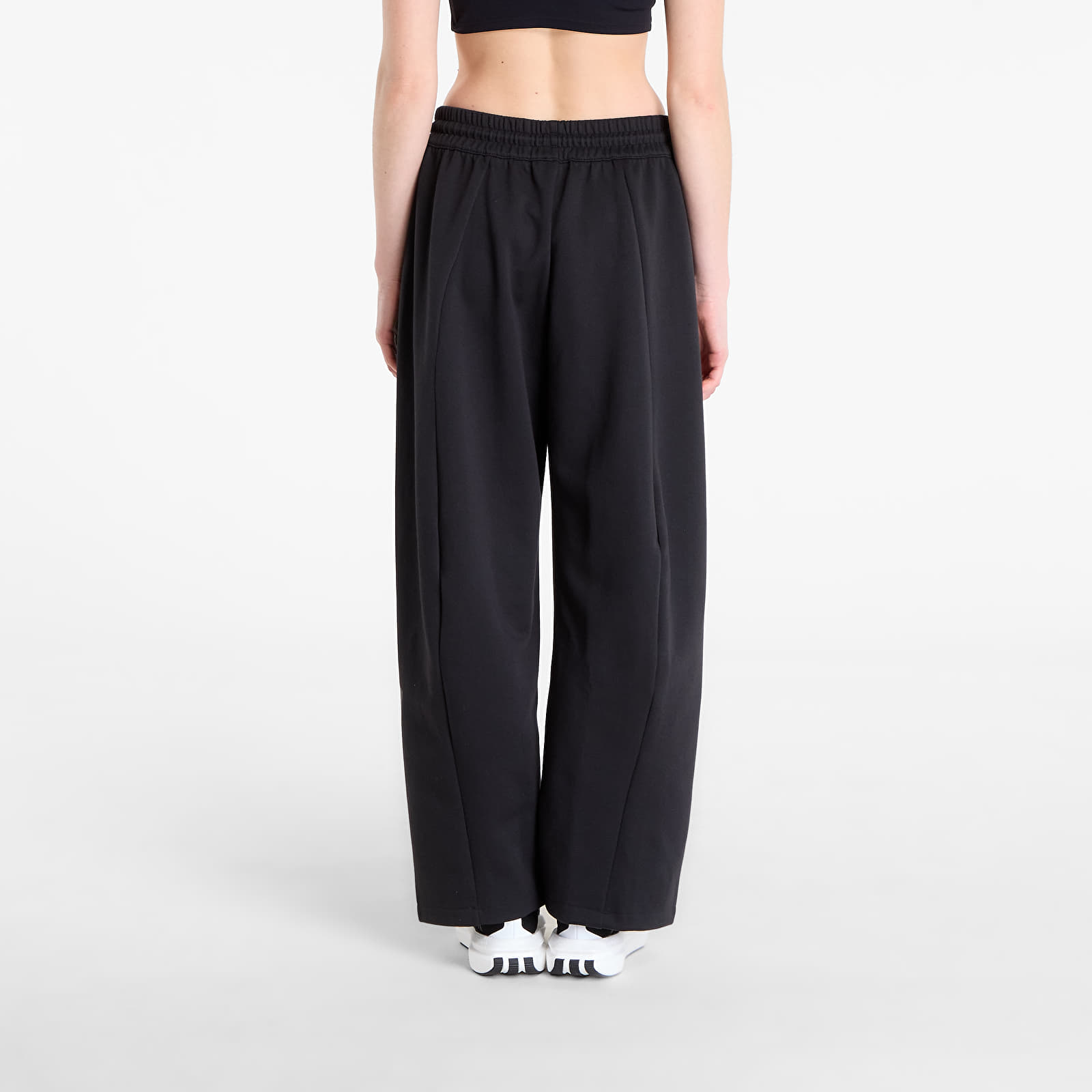 Naisten collegehousut adidas Z.N.E. Open-Hem Tracksuit Bottoms Black/ Ice Purple/ Crystal Linen