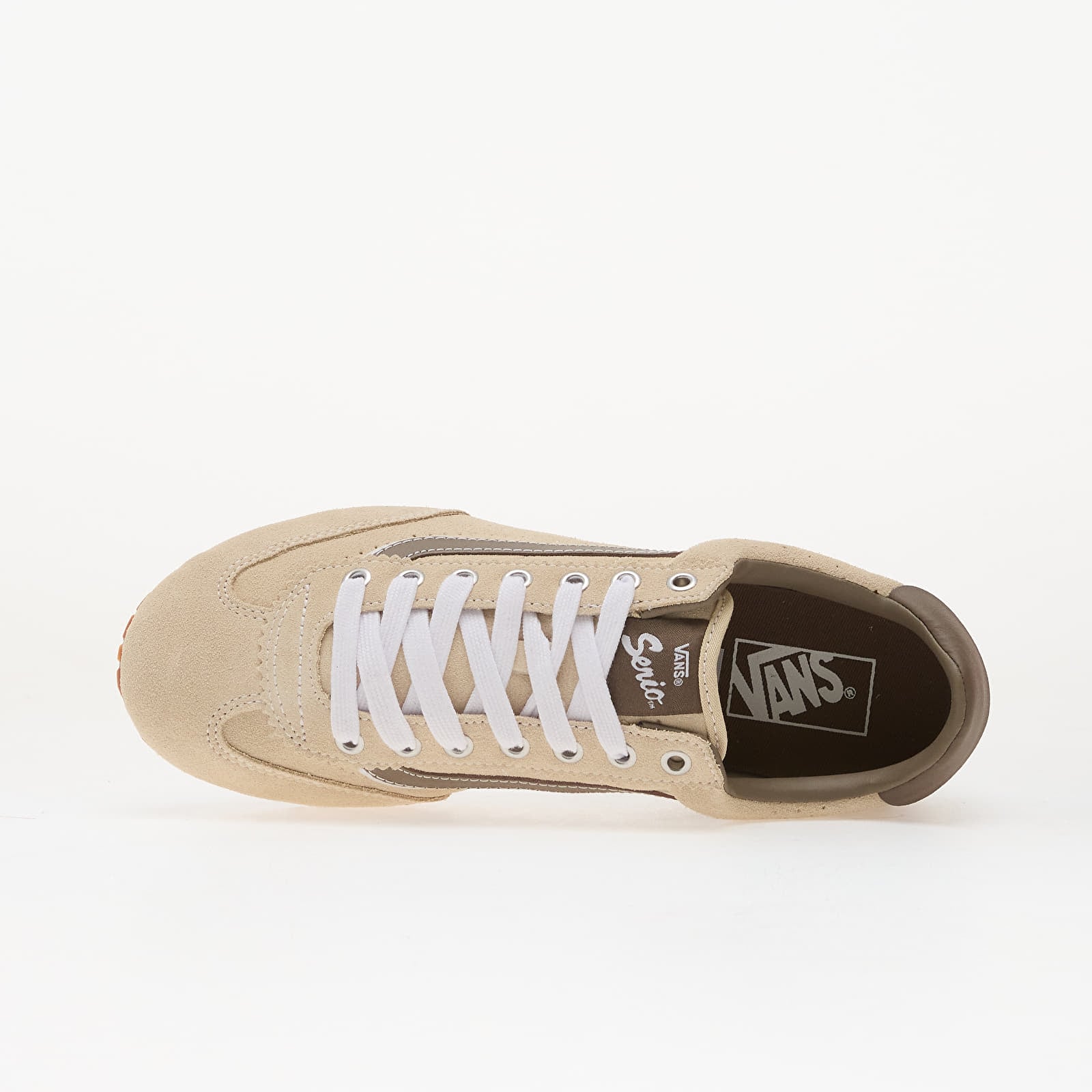 Turnschuhe und Schuhe für Männer Vans Super Lowpro Laces Light Beige