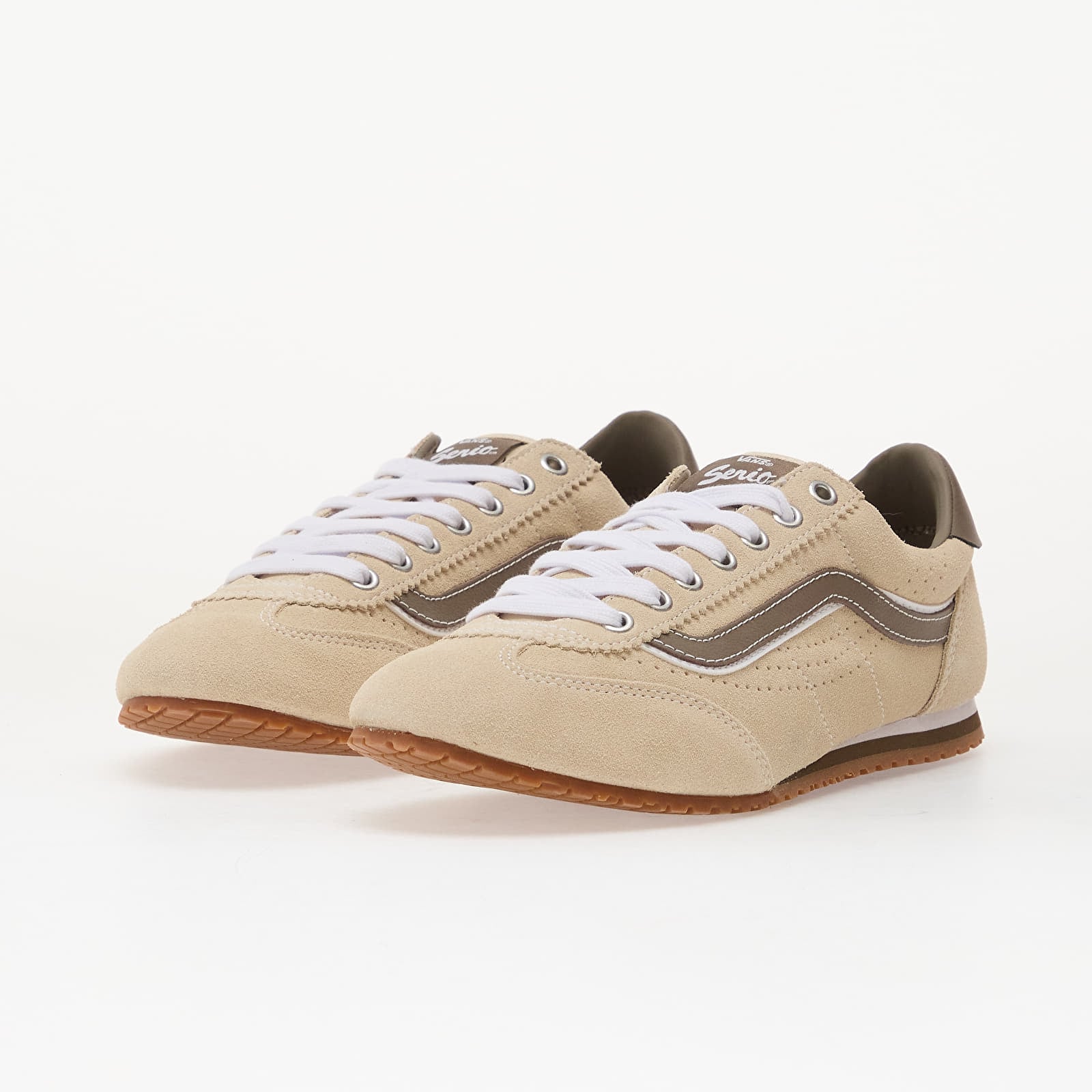 Turnschuhe und Schuhe für Männer Vans Super Lowpro Laces Light Beige