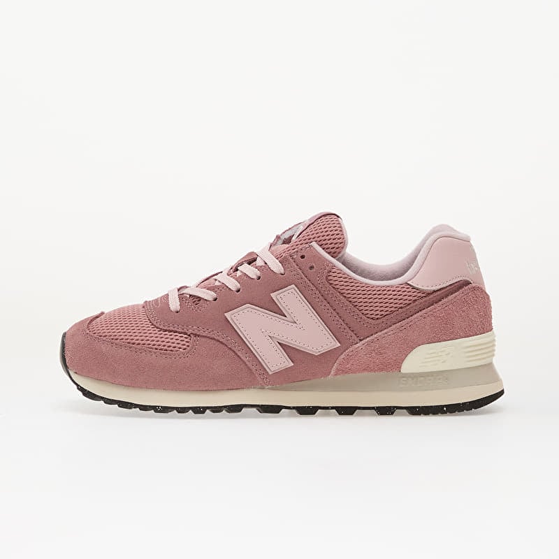 New Balance 574 Alpha Pink/ 102 White
