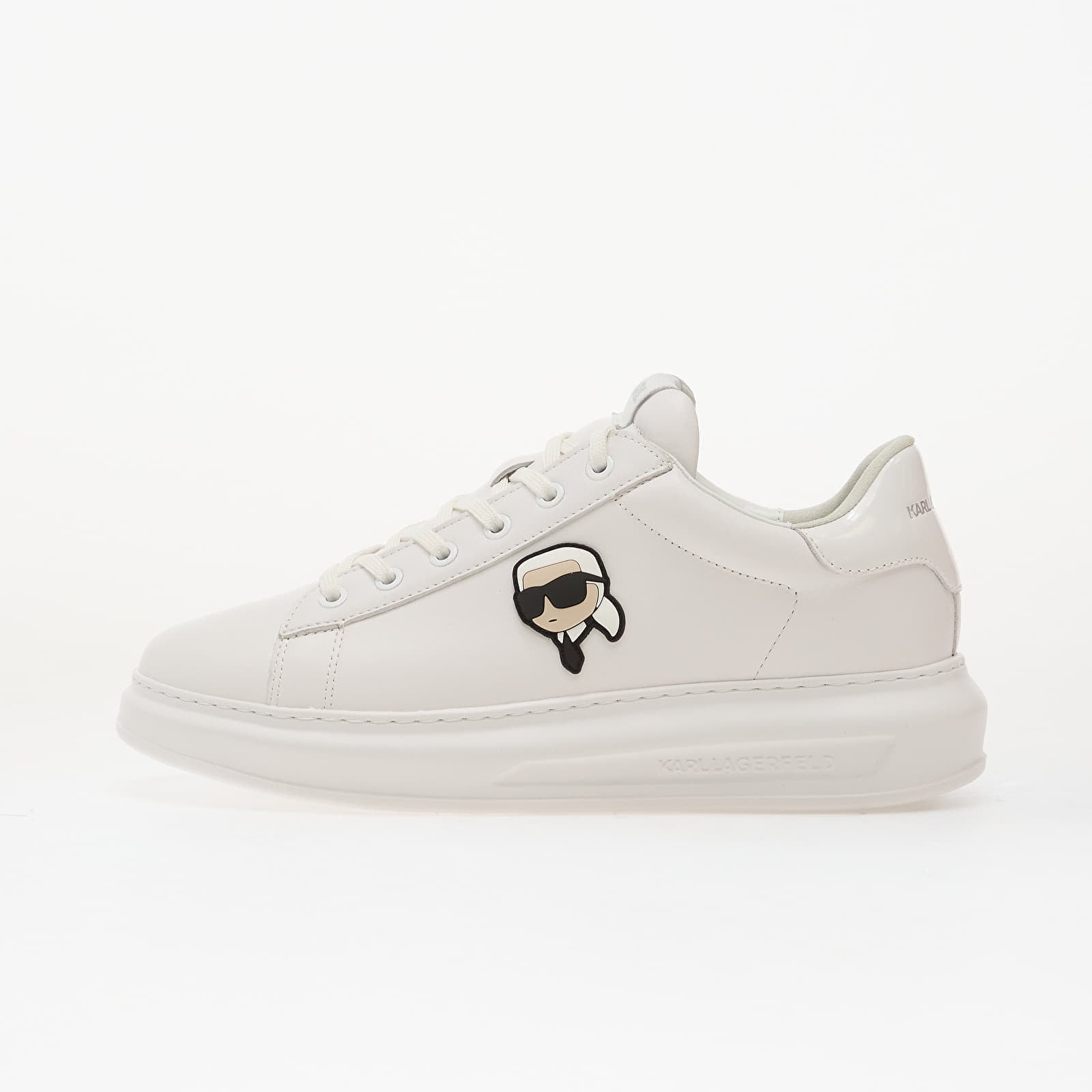 Сникърси Karl Lagerfeld Jeans Kapri Mens Karl Nft Lo Lace White Lthr/ Mono EUR 44