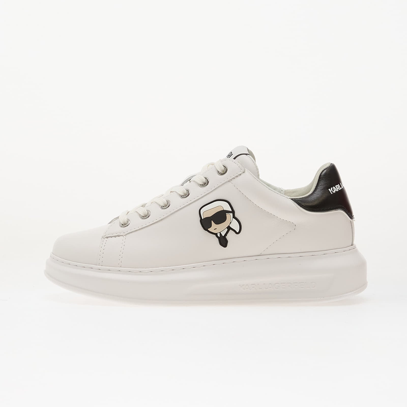 Sneakers Karl Lagerfeld Jeans Kapri Karl Nft Lo Lace White Lthr EUR 38
