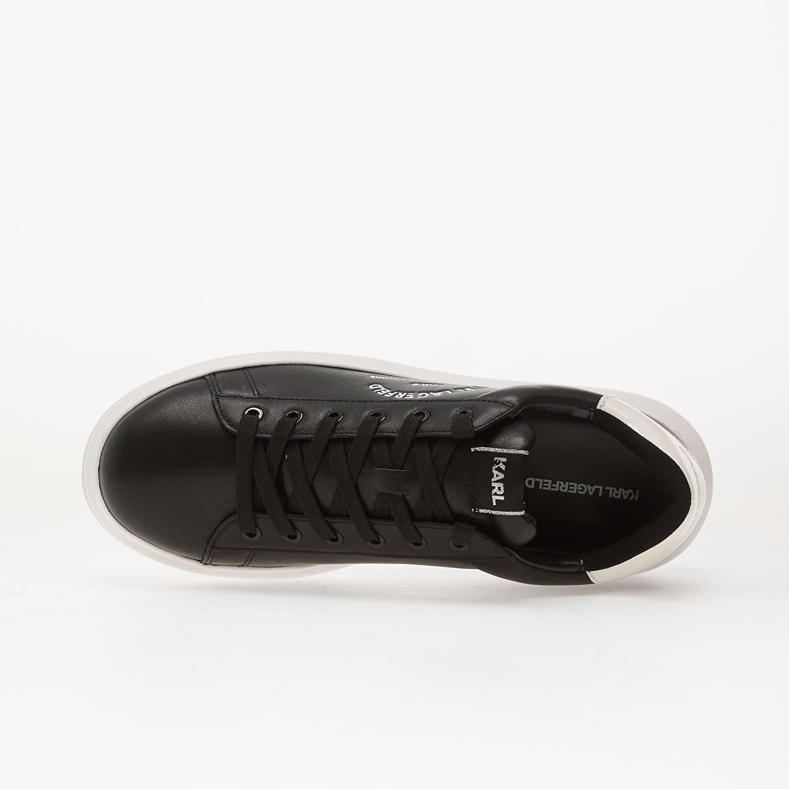 Men's sneakers and shoes Karl Lagerfeld Jeans Kapri Mens Maison Karl Lace Black Lthr