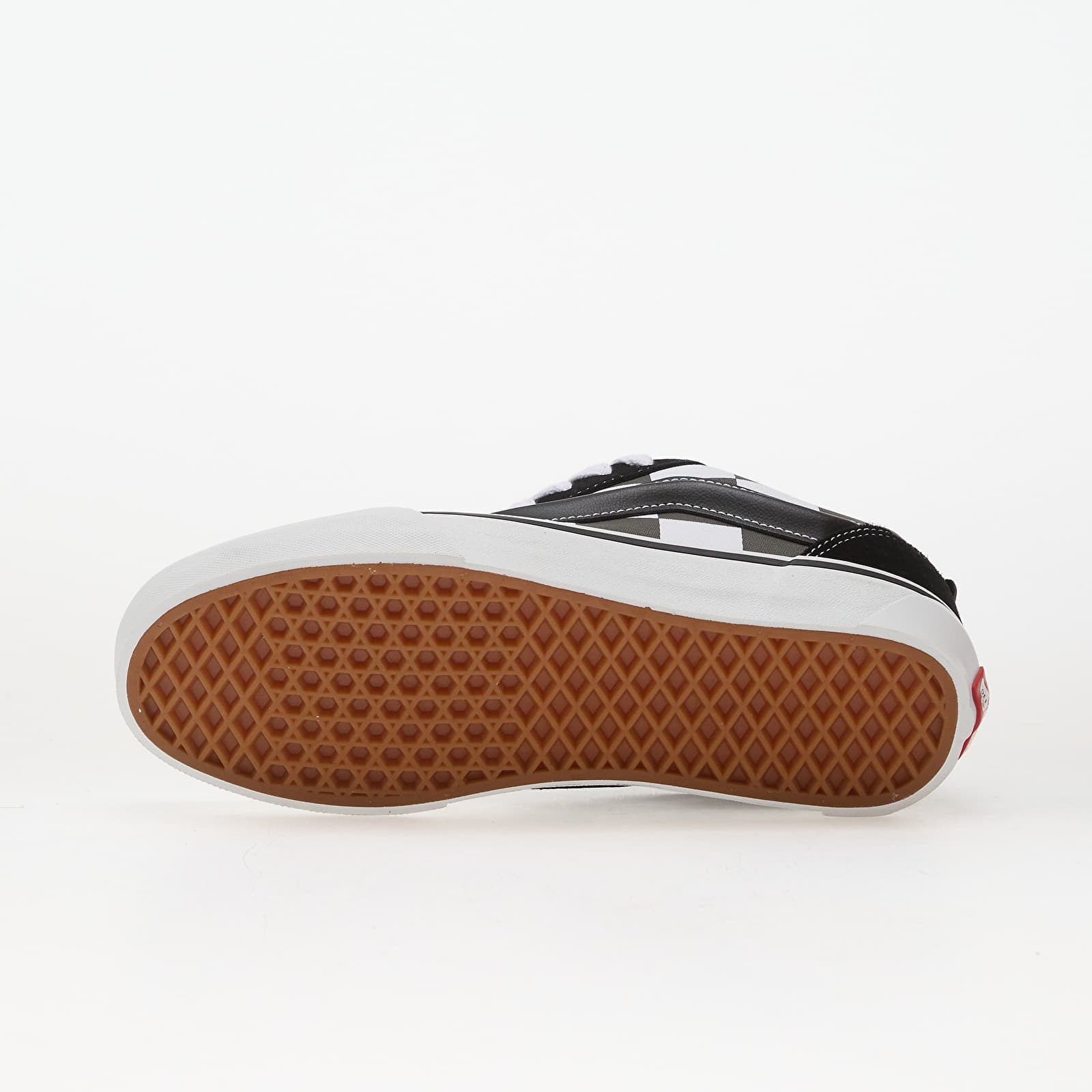 Turnschuhe und Schuhe für Männer Vans Knu Skool Mega Check Gray Black