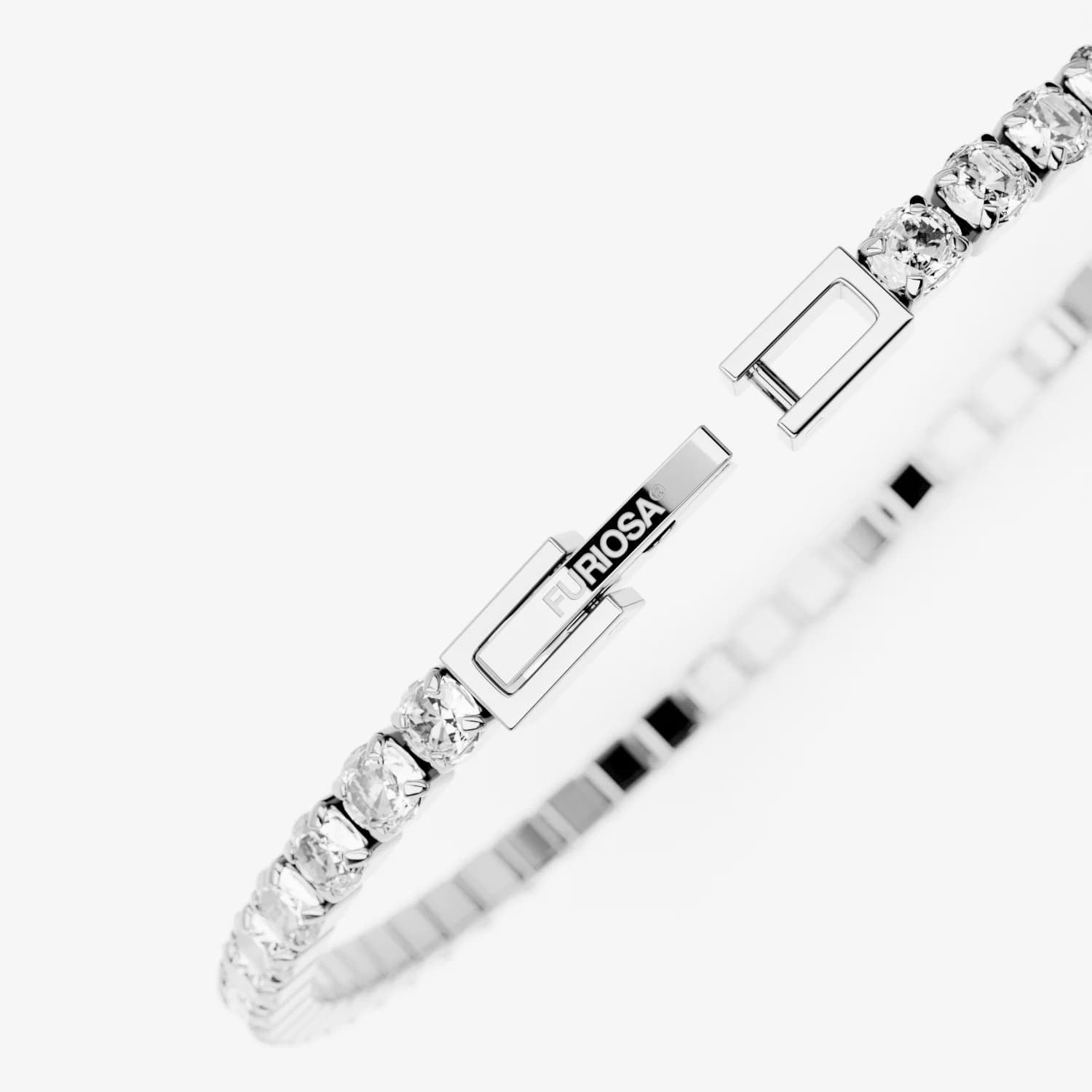 Bracelets FURIOSA® Tennis Bracelet - 17 cm Silver