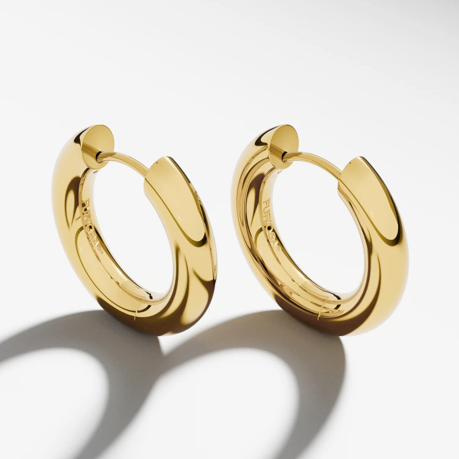 Ohrringe FURIOSA® Small Hoop Earrings Gold