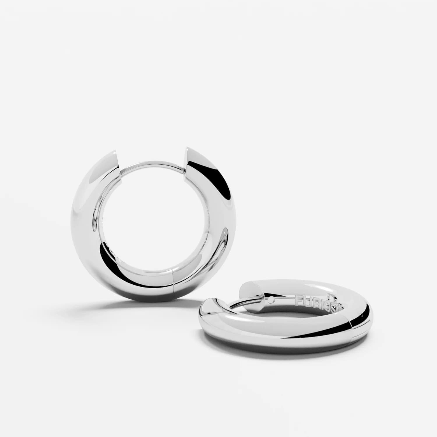 Обеци FURIOSA® Small Hoop Earrings Silver Universal