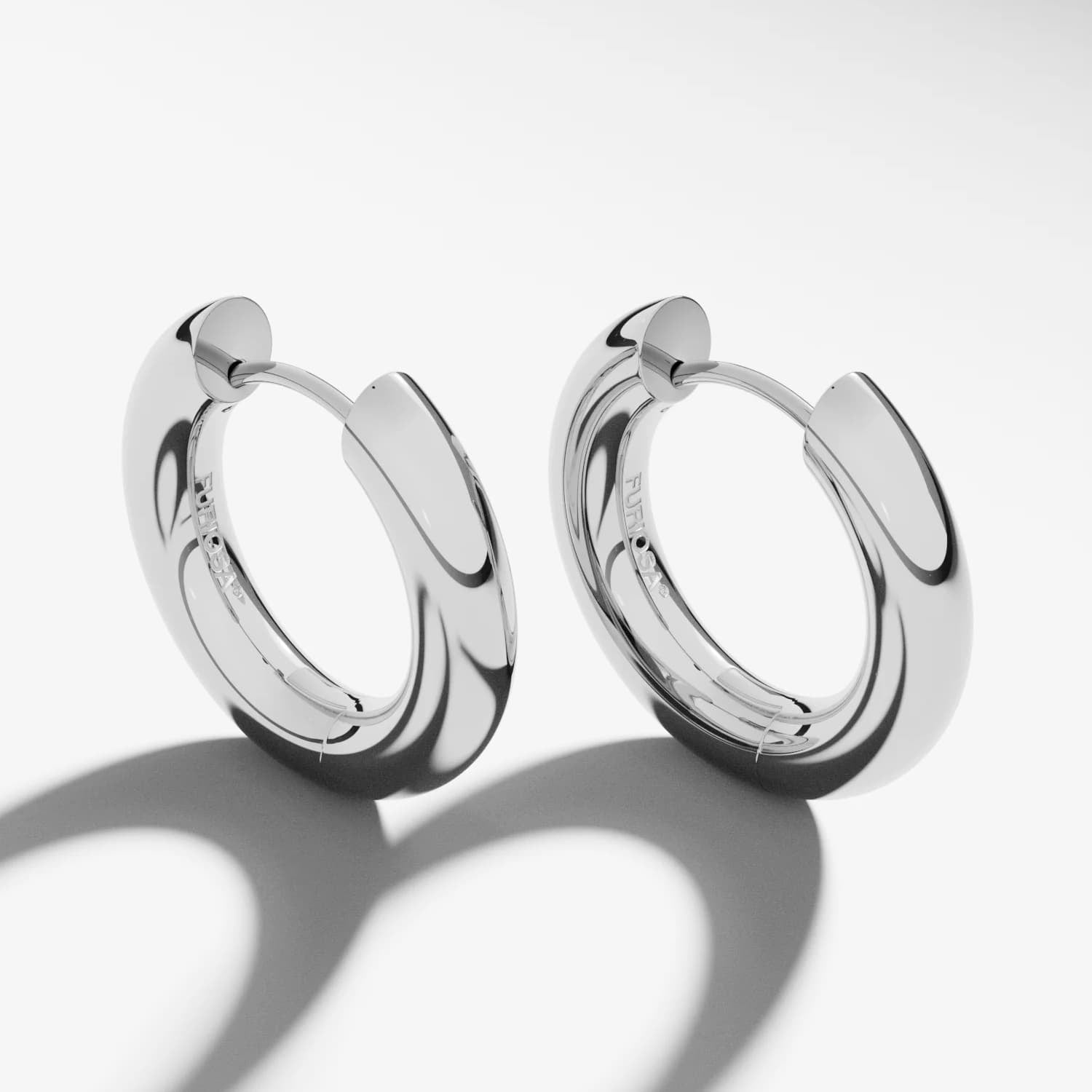 Ohrringe FURIOSA® Small Hoop Earrings Silver