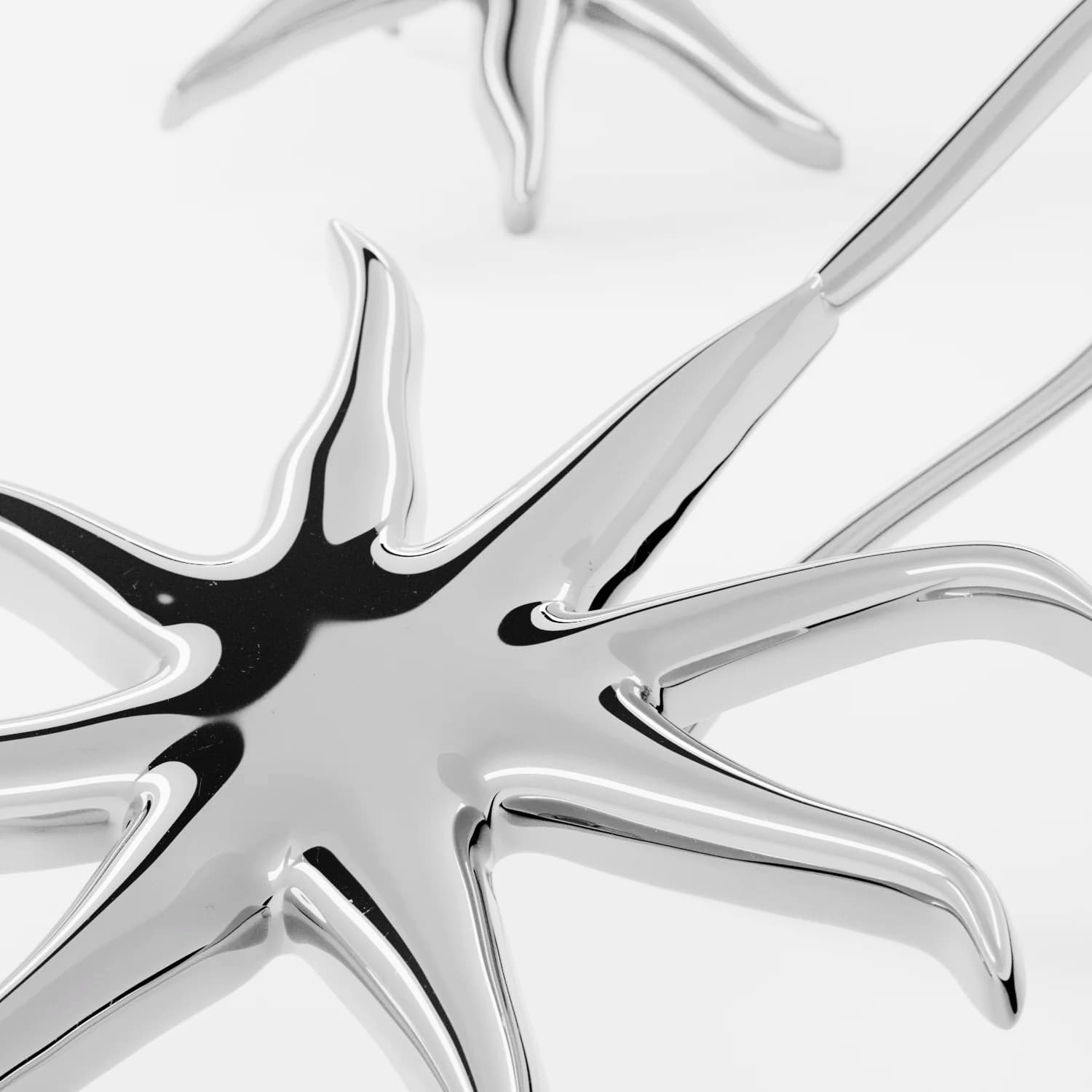 Naušnica FURIOSA® Starfish Earrings Silver