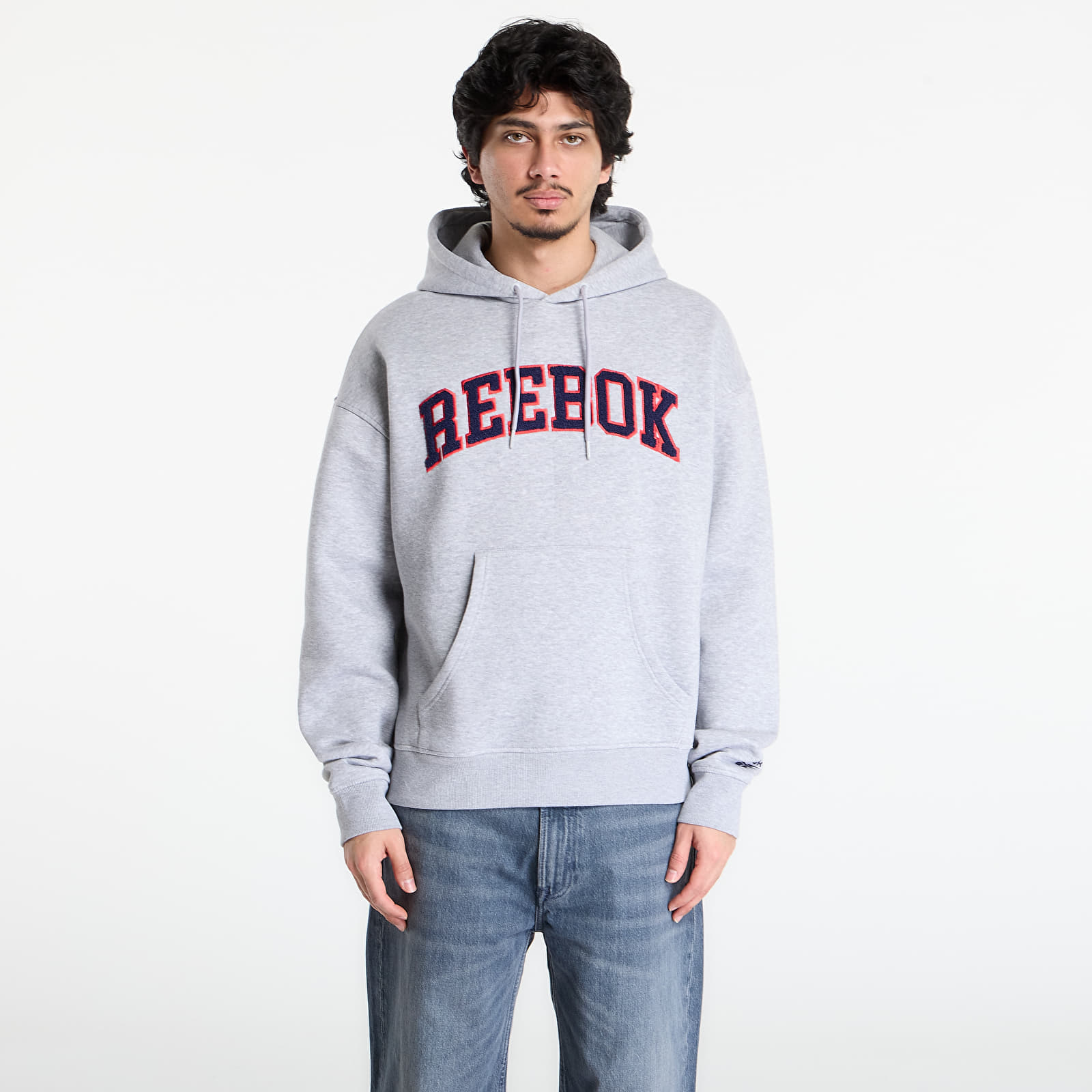Meeste kampsunid Reebok Freshman Hoodie Athletic Grey Marl