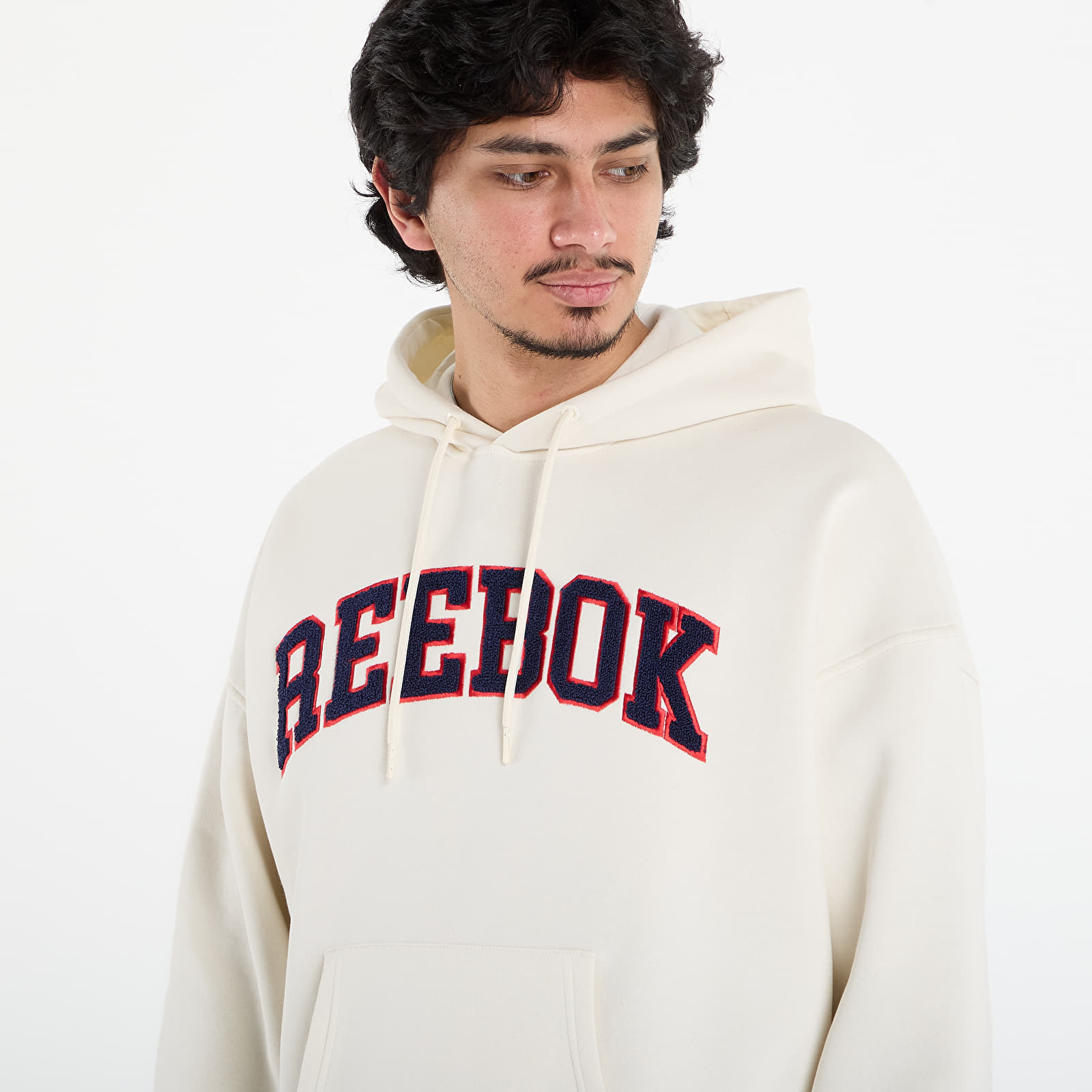 Meeste kampsunid Reebok Freshman Hoodie Vintage Chalk
