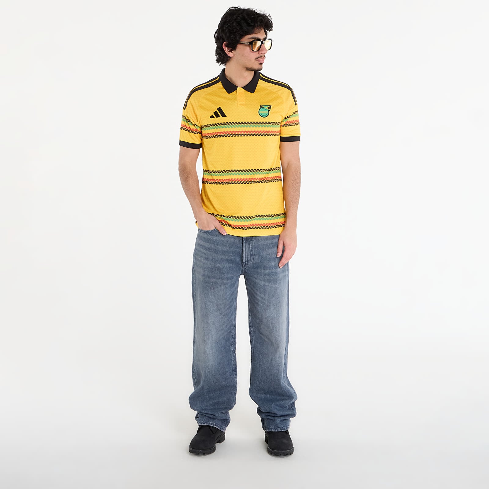 Men's Jerseys adidas Jff H Jersey Bold Gold