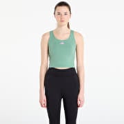 adidas 3 Stripes Studio All Me Light Support Tank Top Preloved Green