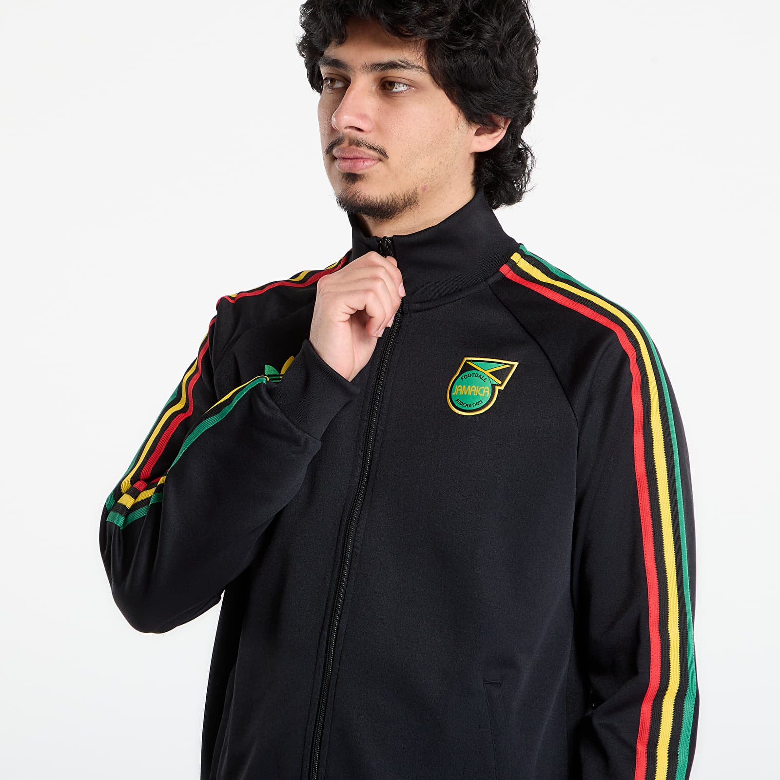 Pánské mikiny adidas Jff Og Tt Black