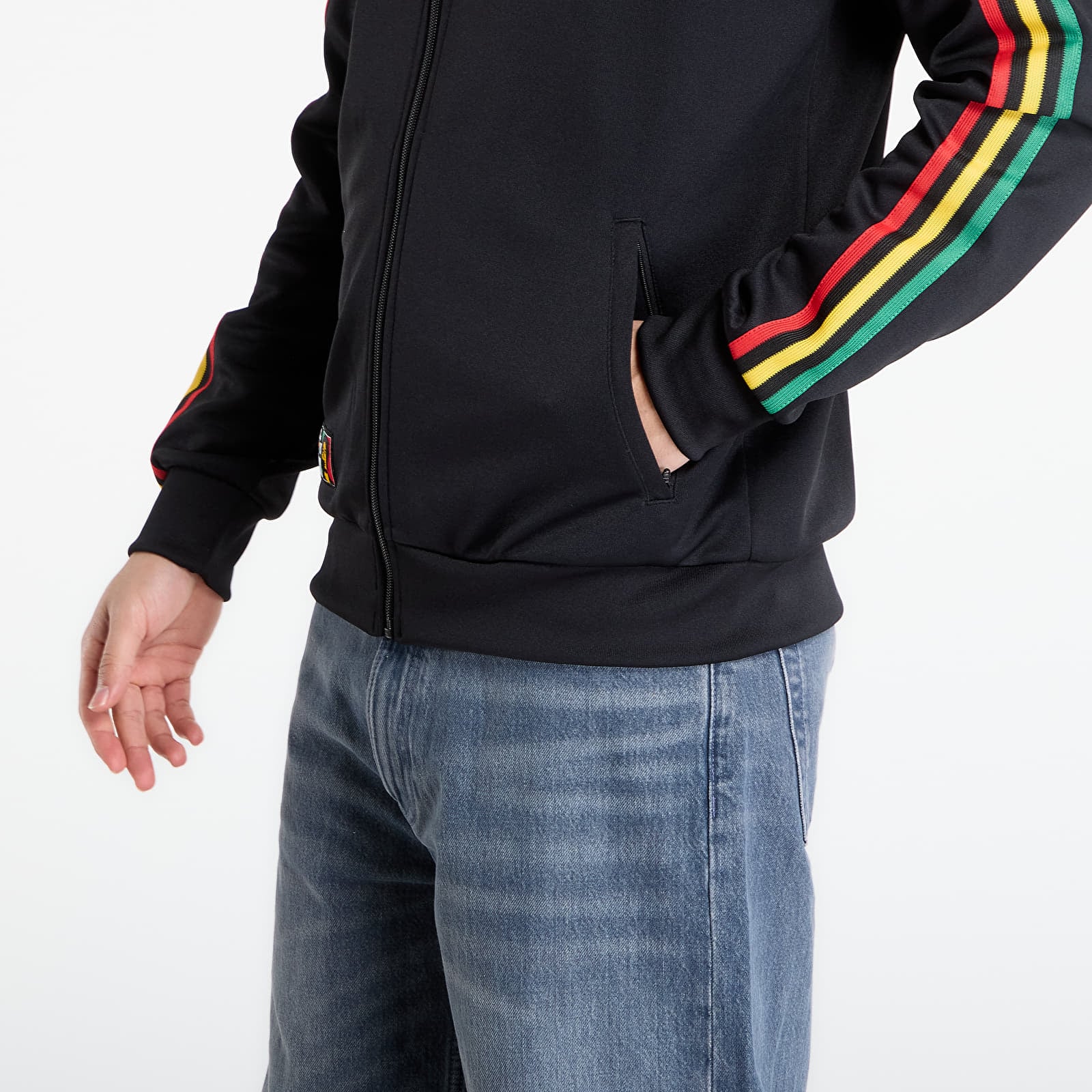 Pánské mikiny adidas Jff Og Tt Black