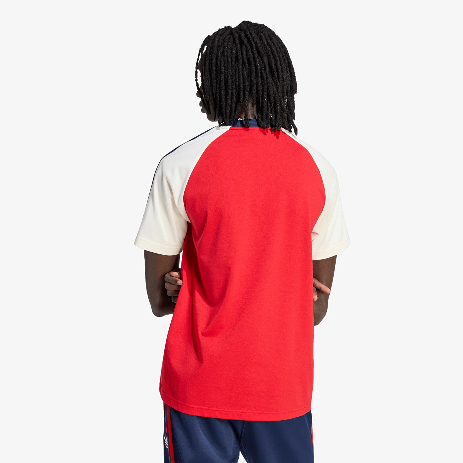 Pánská trička adidas Afc Og Tee Better Scarlet/ Off White