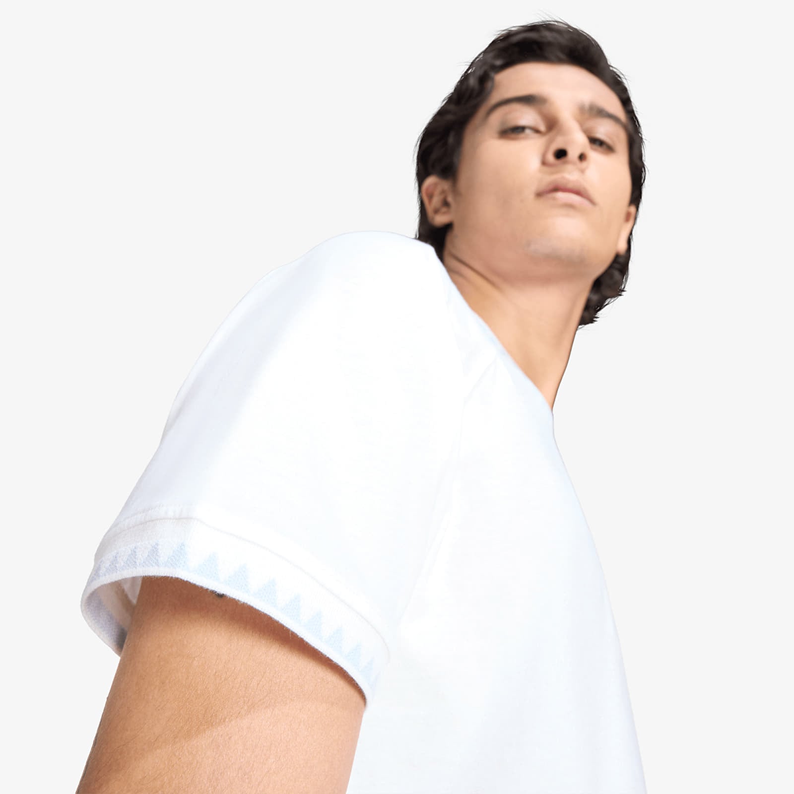 Pánske tričká adidas Chest Str Ss T White