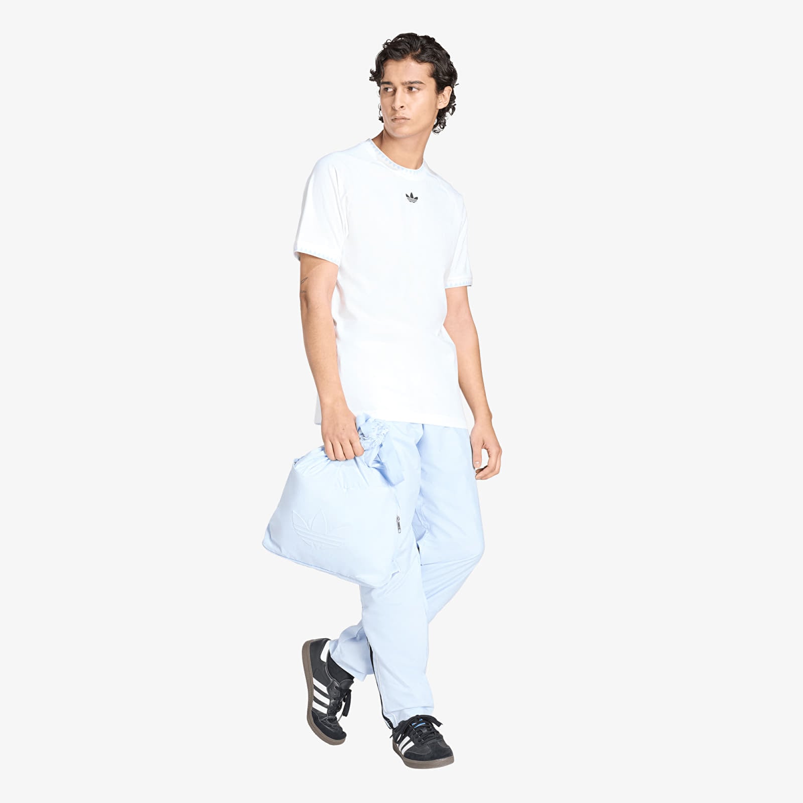 Pánske tričká adidas Chest Str Ss T White