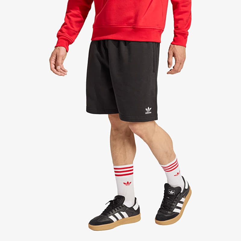 Šorti adidas Trefoil Essentials 7 Inch Fleece Shorts Black