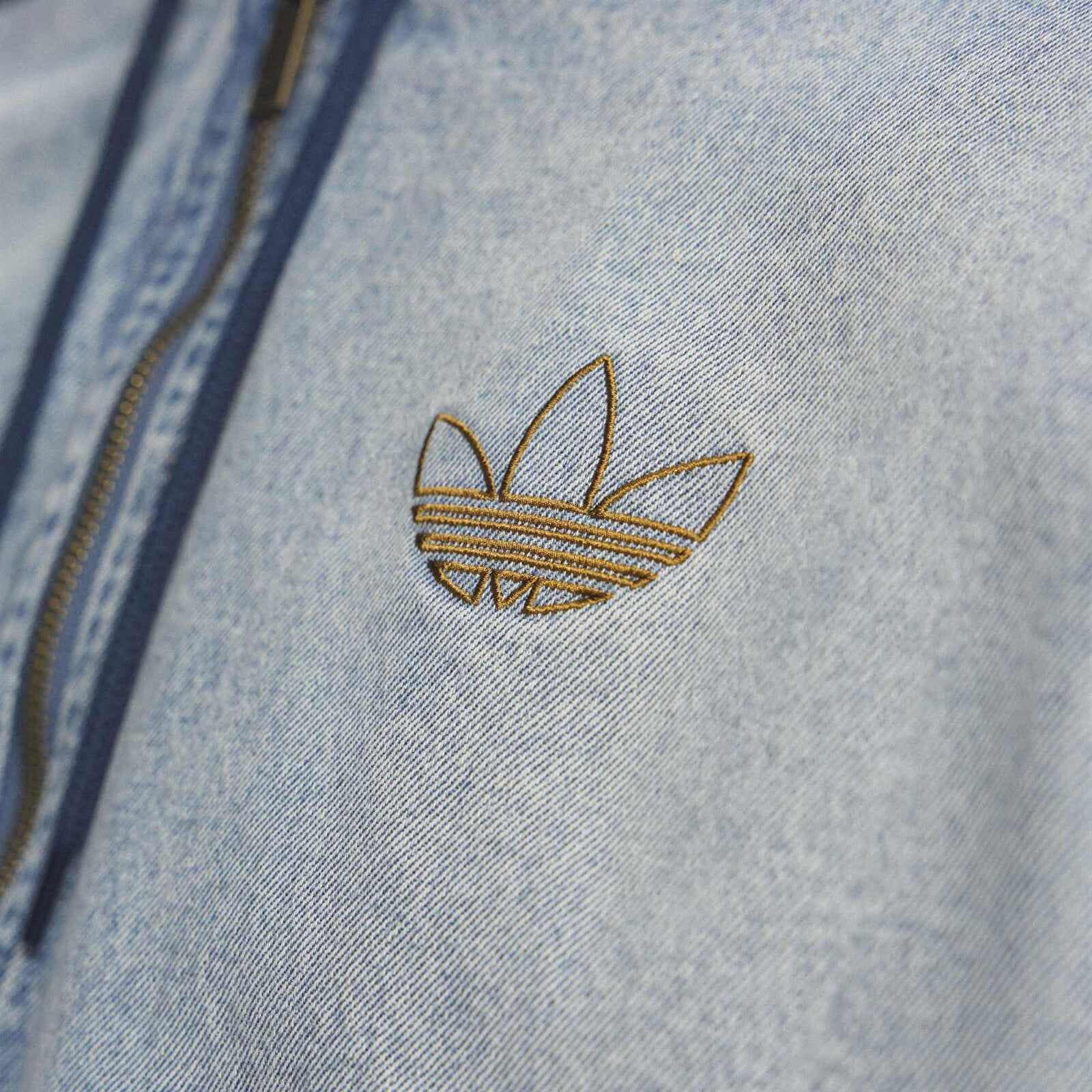 Bundy adidas Denim Padded Jacket Indigo Denim