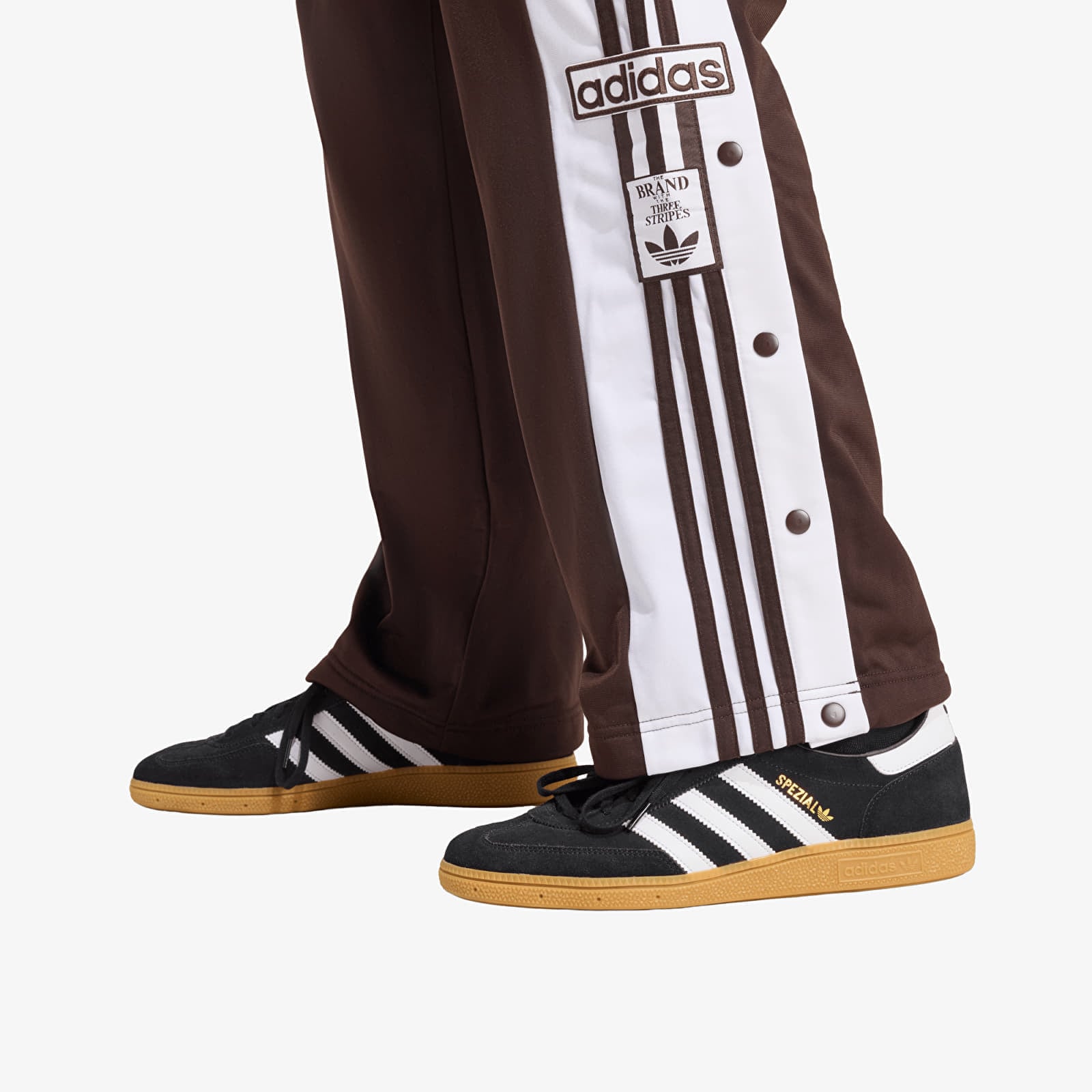 Φόρμα adidas Adibreak Classic Tracksuit Bottoms Aurora Coffee/ White L