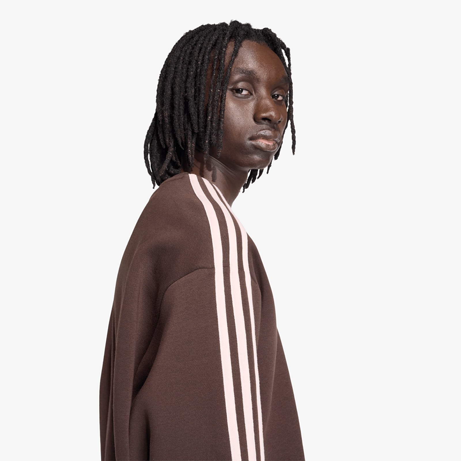 Men's sweatshirts adidas 3S Crew Auco/ Sanpin