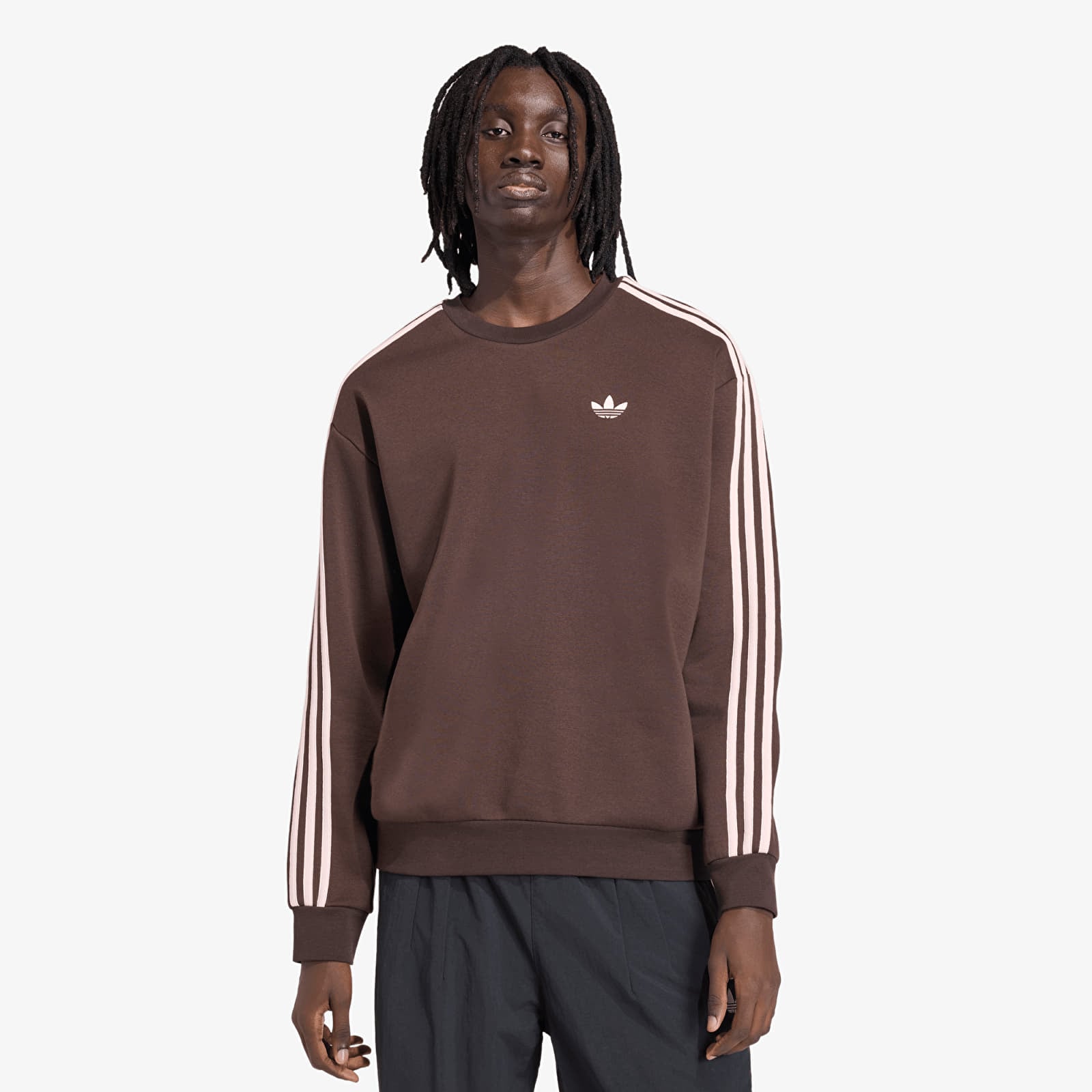 Men's sweatshirts adidas 3S Crew Auco/ Sanpin