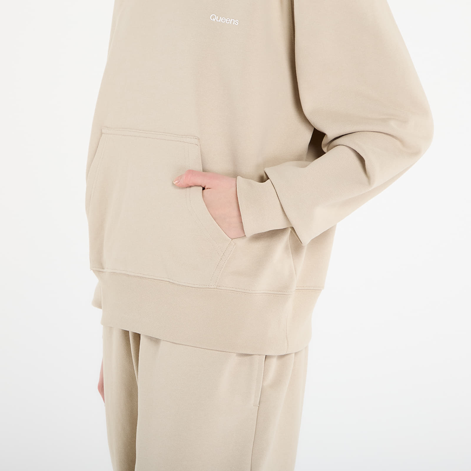 Hoodies and sweatshirts  Queens Women's Sweats Essential Hoodie Sand