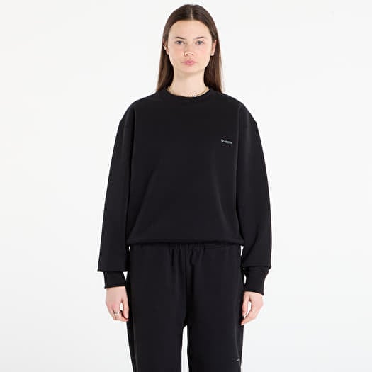 Džemperis Queens Women's Sweats Essential Crewneck Black