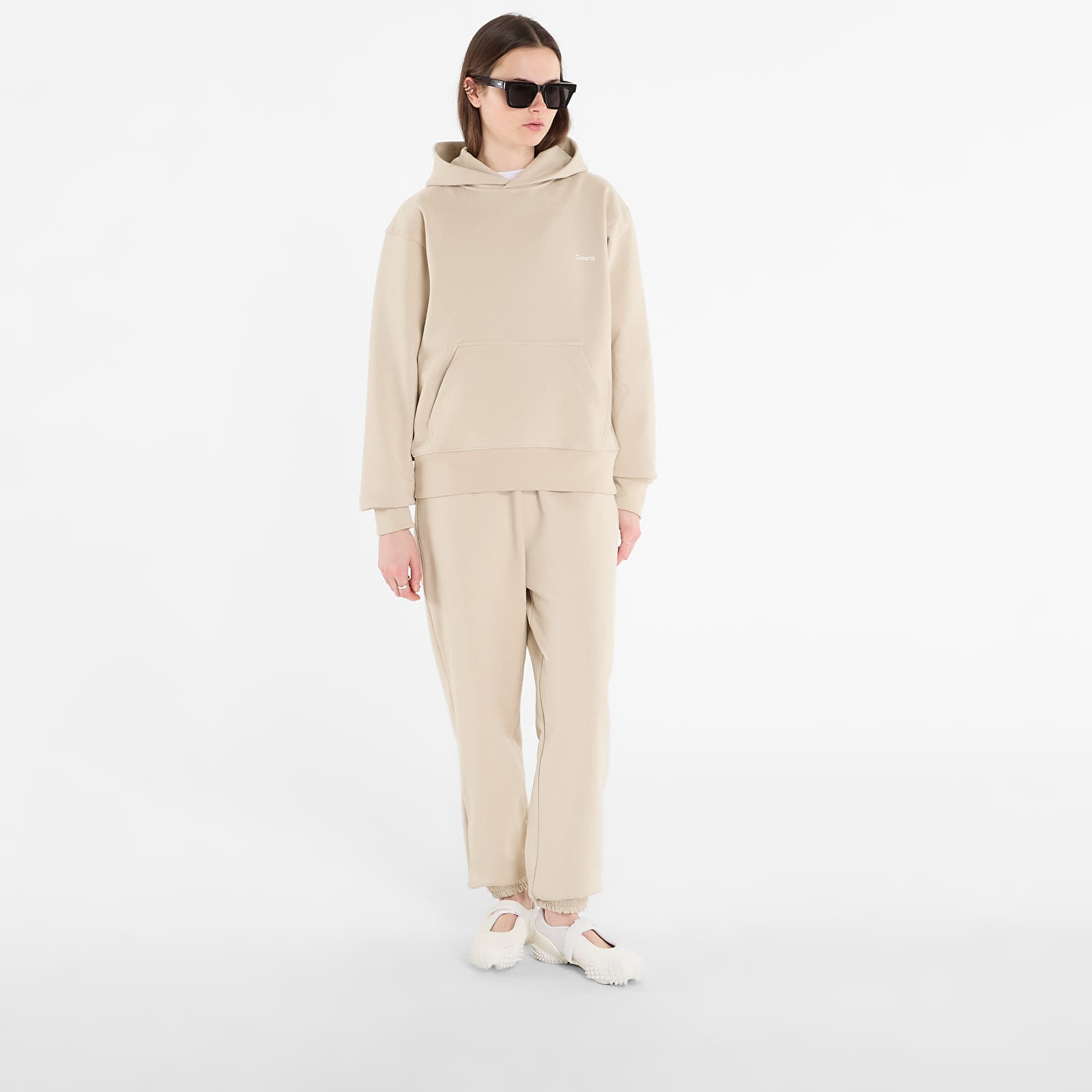 Hoodies and sweatshirts  Queens Women's Sweats Essential Hoodie Sand