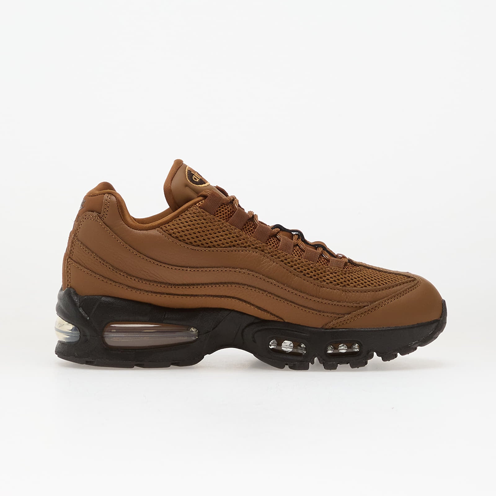 Dámske topánky a tenisky Nike W Air Max 95 Big Bubble Lt British Tan/ Flax-Velvet Brown