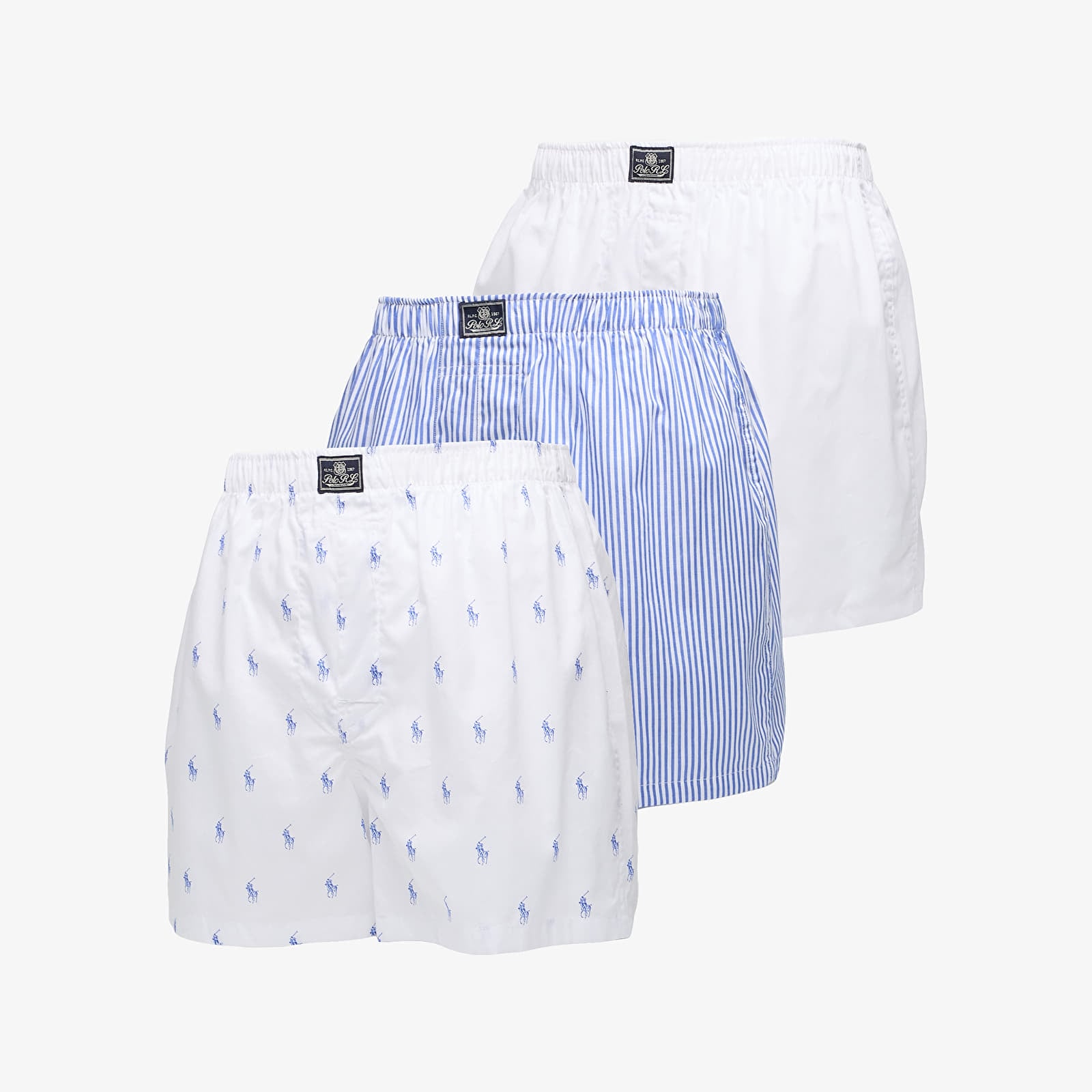 Vīriešu bokseri Ralph Lauren Open Boxer 3-Pack Multi