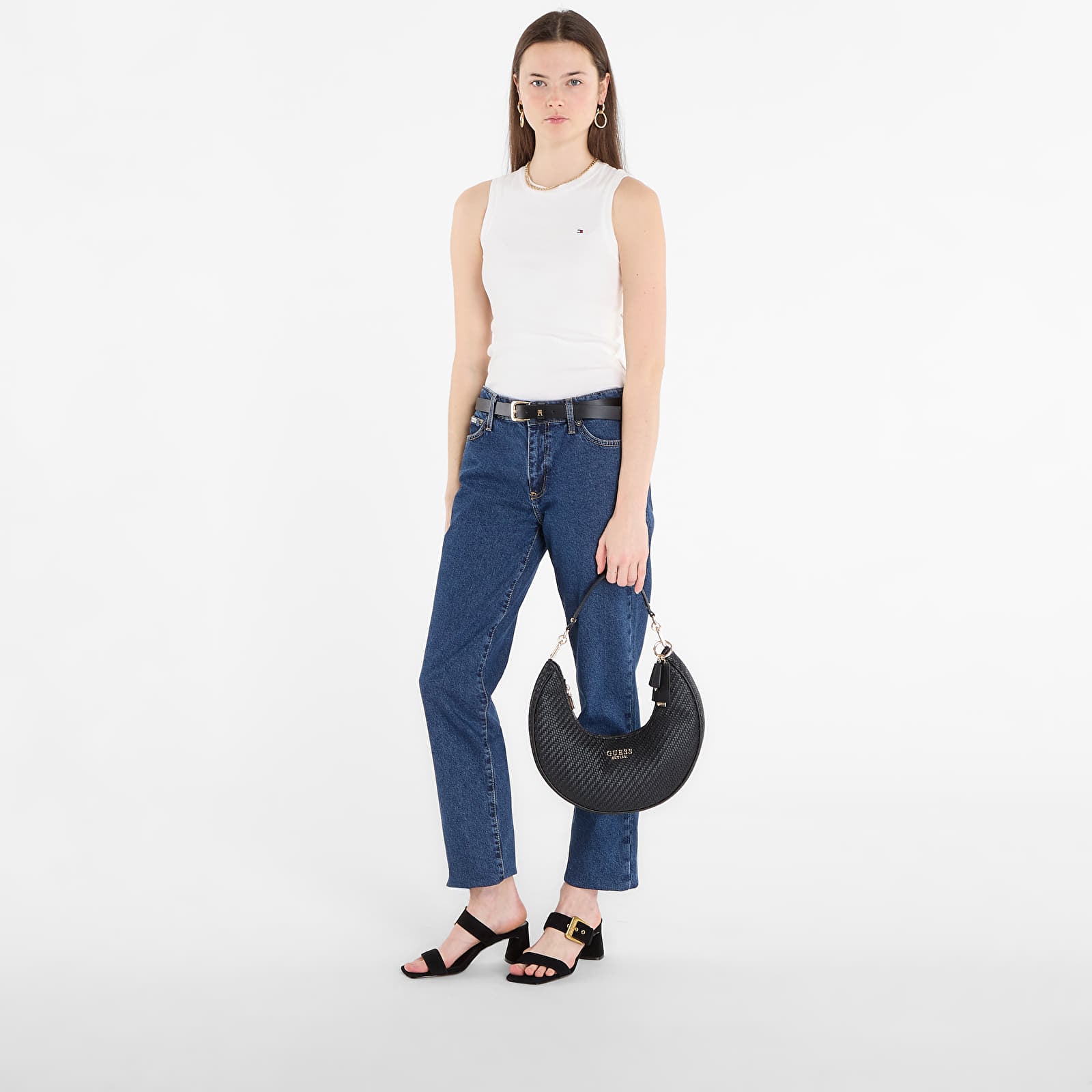 Tank Tops Tommy Hilfiger Slim Cody C-Nk Tank Top White