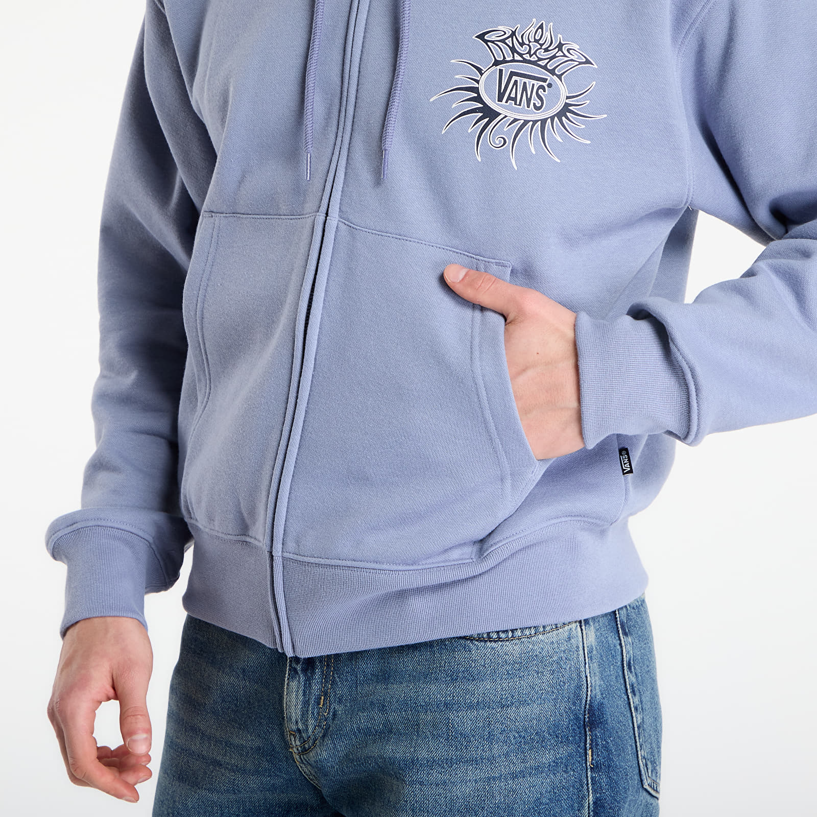 Sweatshirts Vans Torched Full Zip Glacial Slate