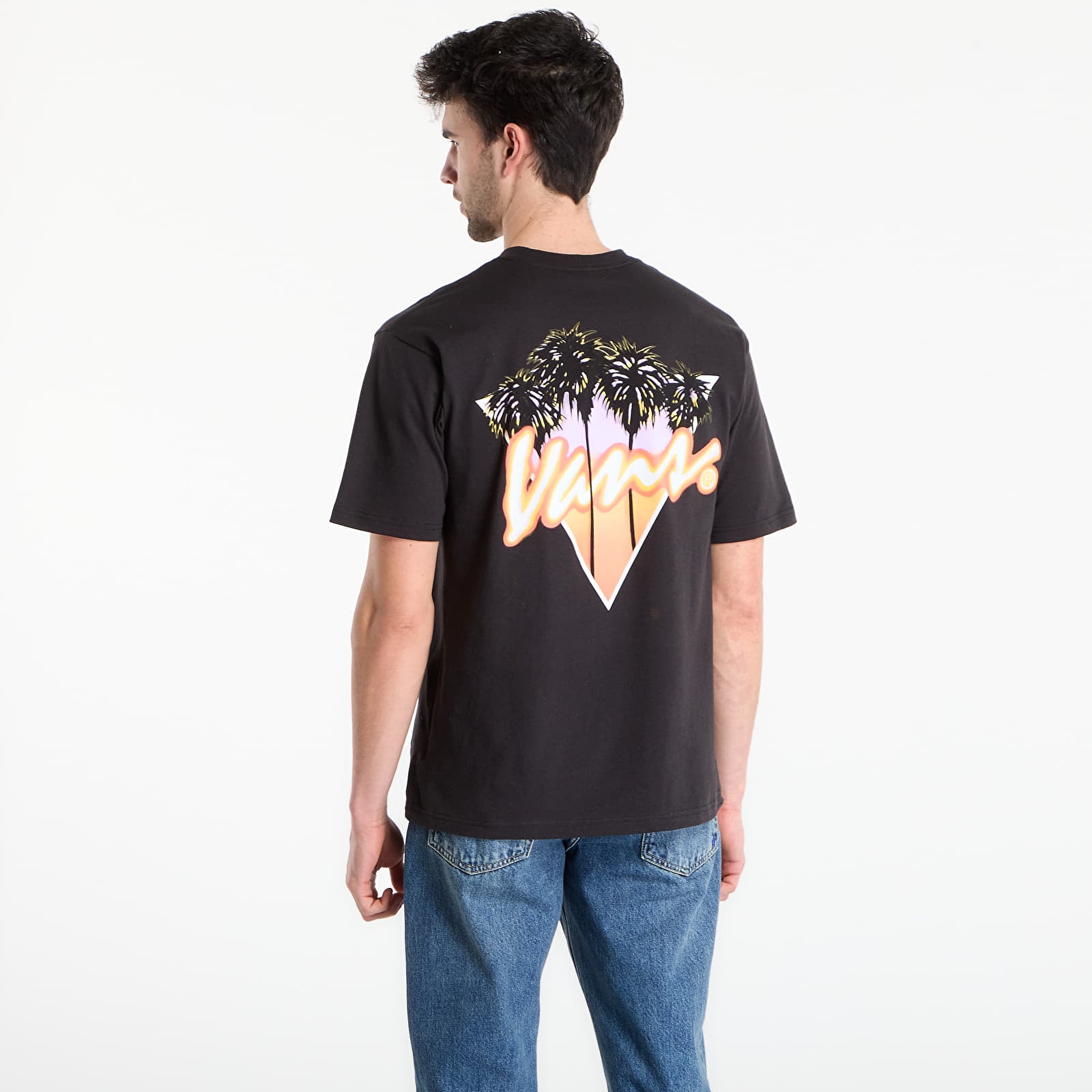 T-krekli Vans Palm Drive SS Tee Black