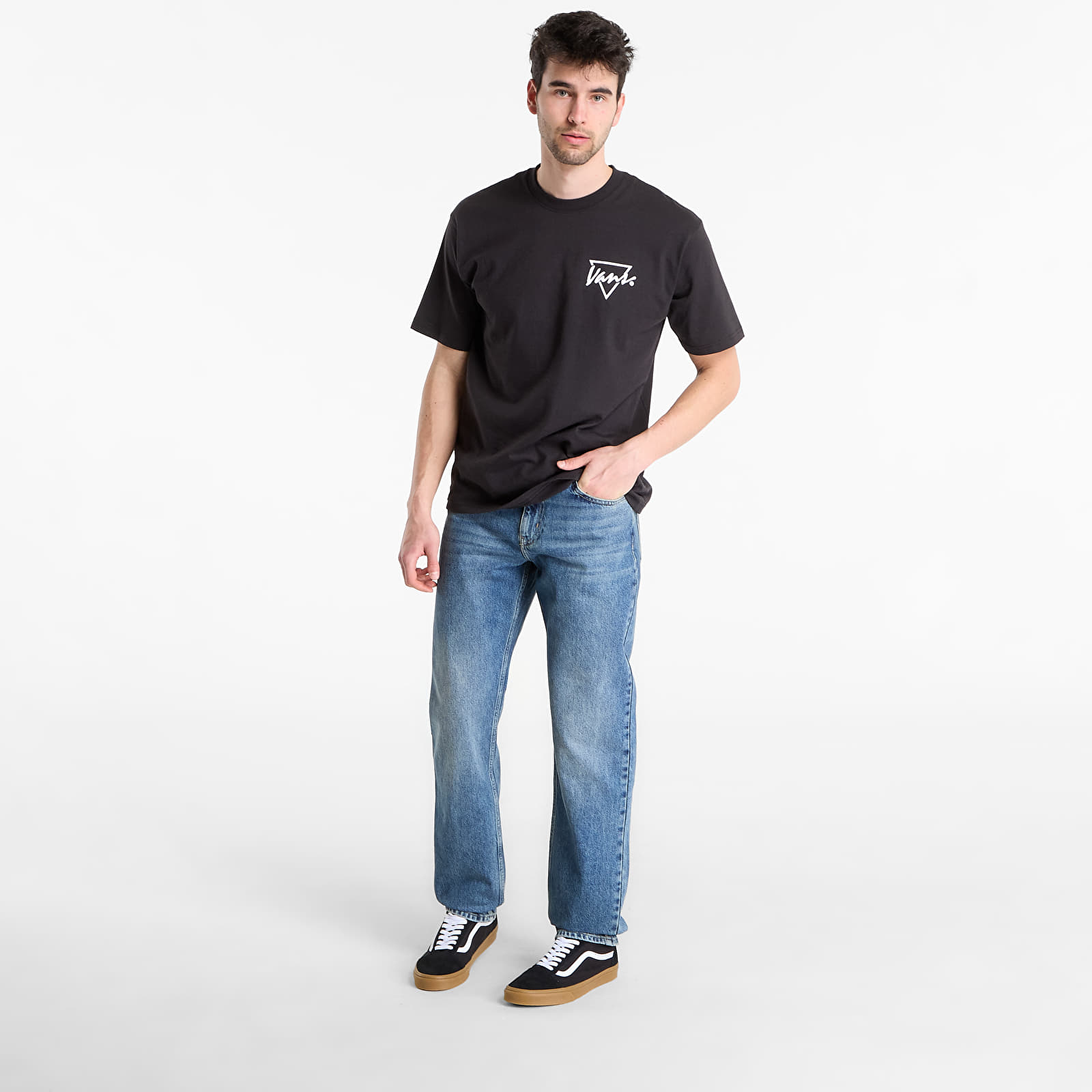 T-krekli Vans Palm Drive SS Tee Black