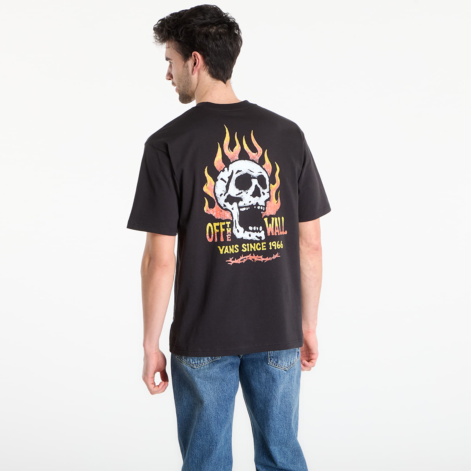 T-krekli Vans Off The Wall Fever SS Tee Black