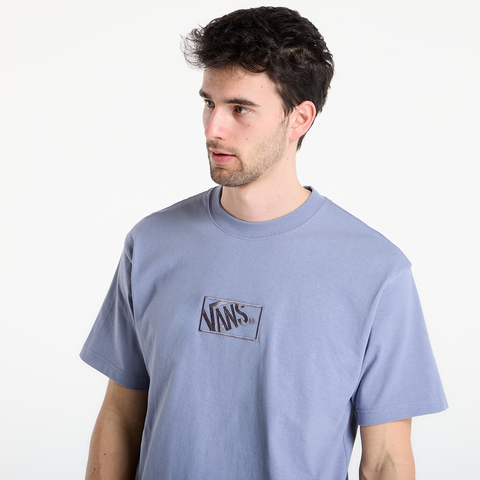 T-Shirts Vans Blocked Box Loose SS Tee Glacial Slate