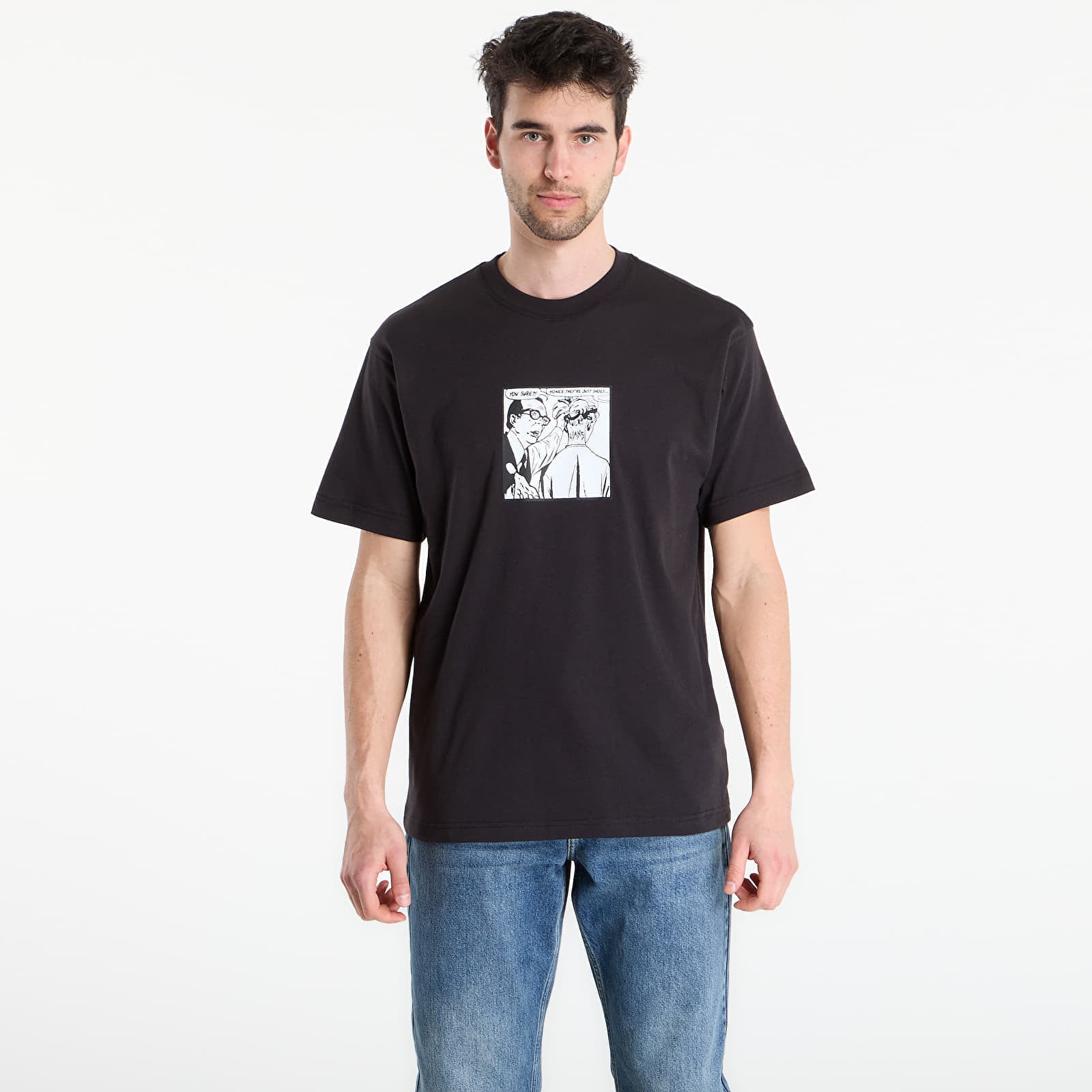 Тениска Vans They Are Just Shoes Loose T-shirt Black XL