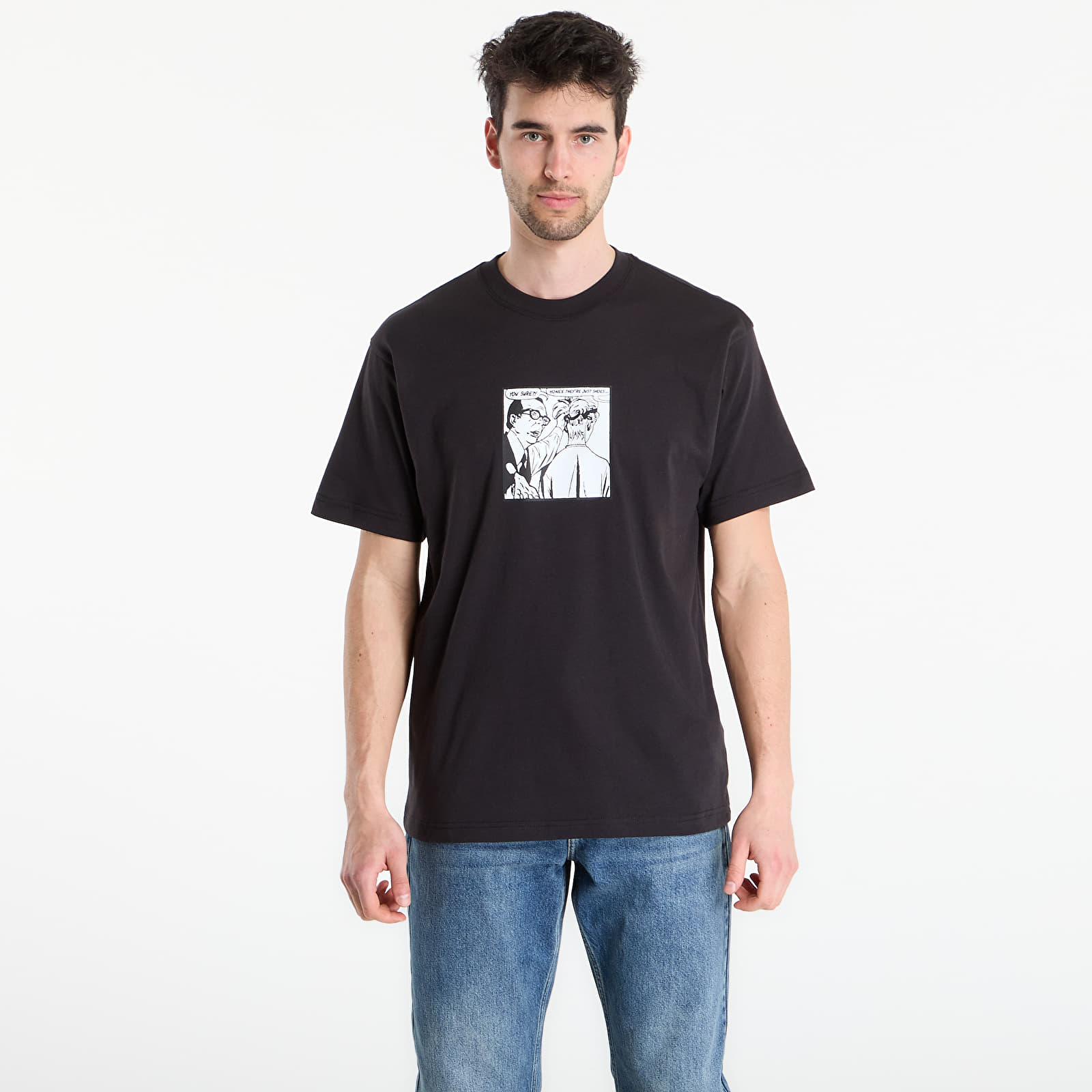 T-krekli Vans They Are Just Shoes Loose T-shirt Black