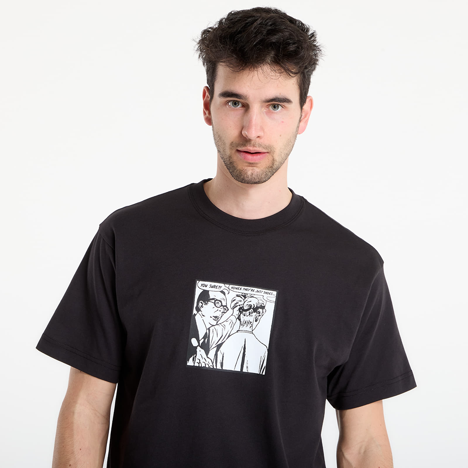 T-krekli Vans They Are Just Shoes Loose T-shirt Black