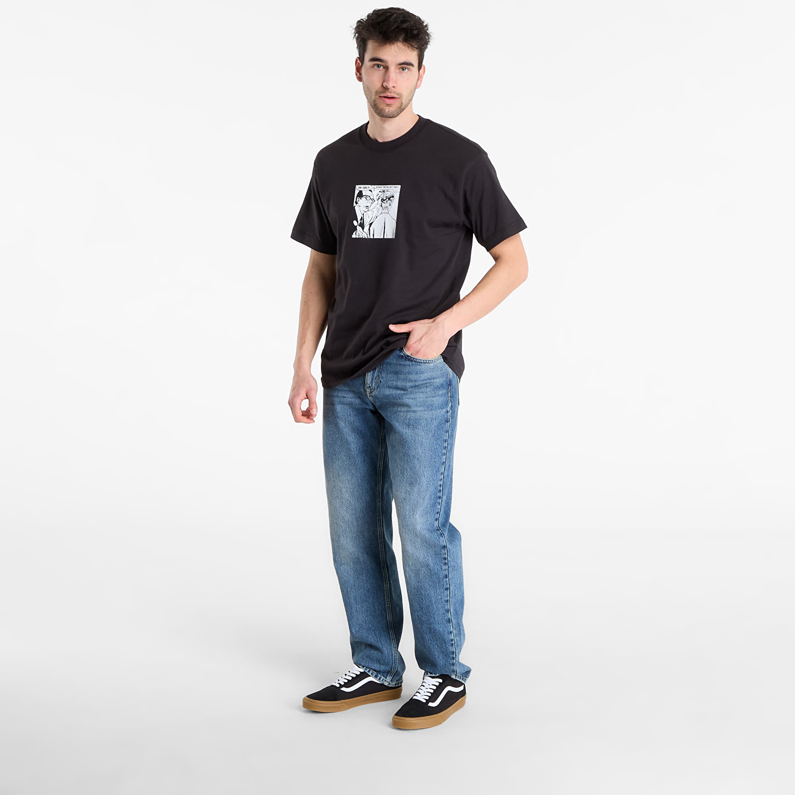 T-krekli Vans They Are Just Shoes Loose T-shirt Black