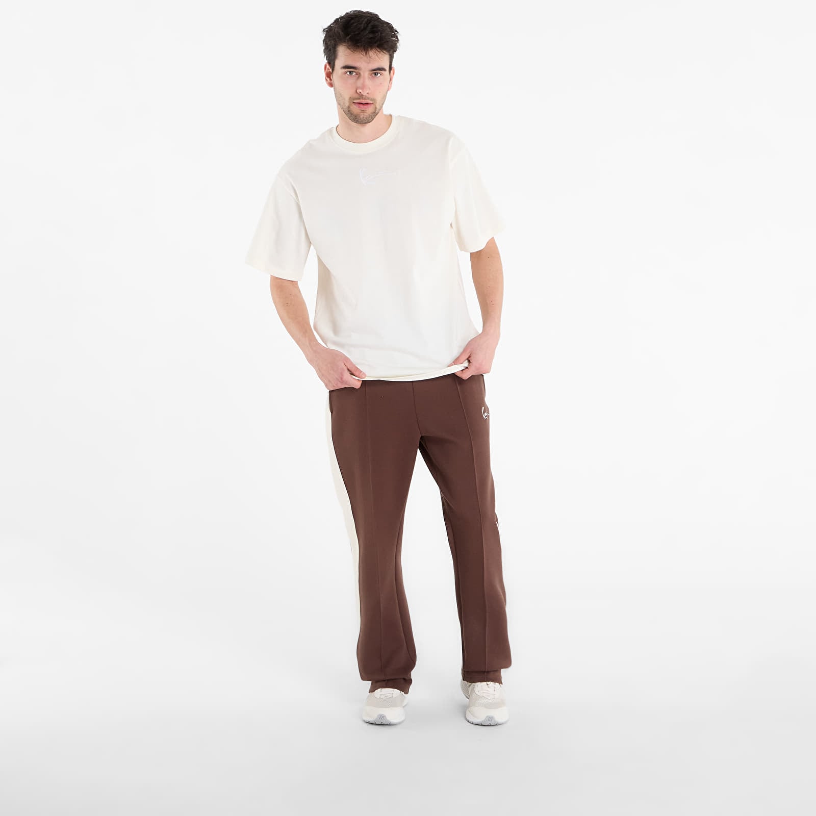 T-shirts för män Karl Kani Small Signature Essential Tee Off White