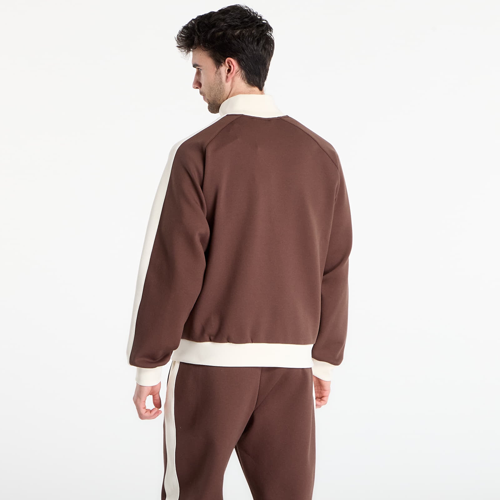 Регланы и толстовки Karl Kani Signature Sidestripe Pique Trackjacket Brown